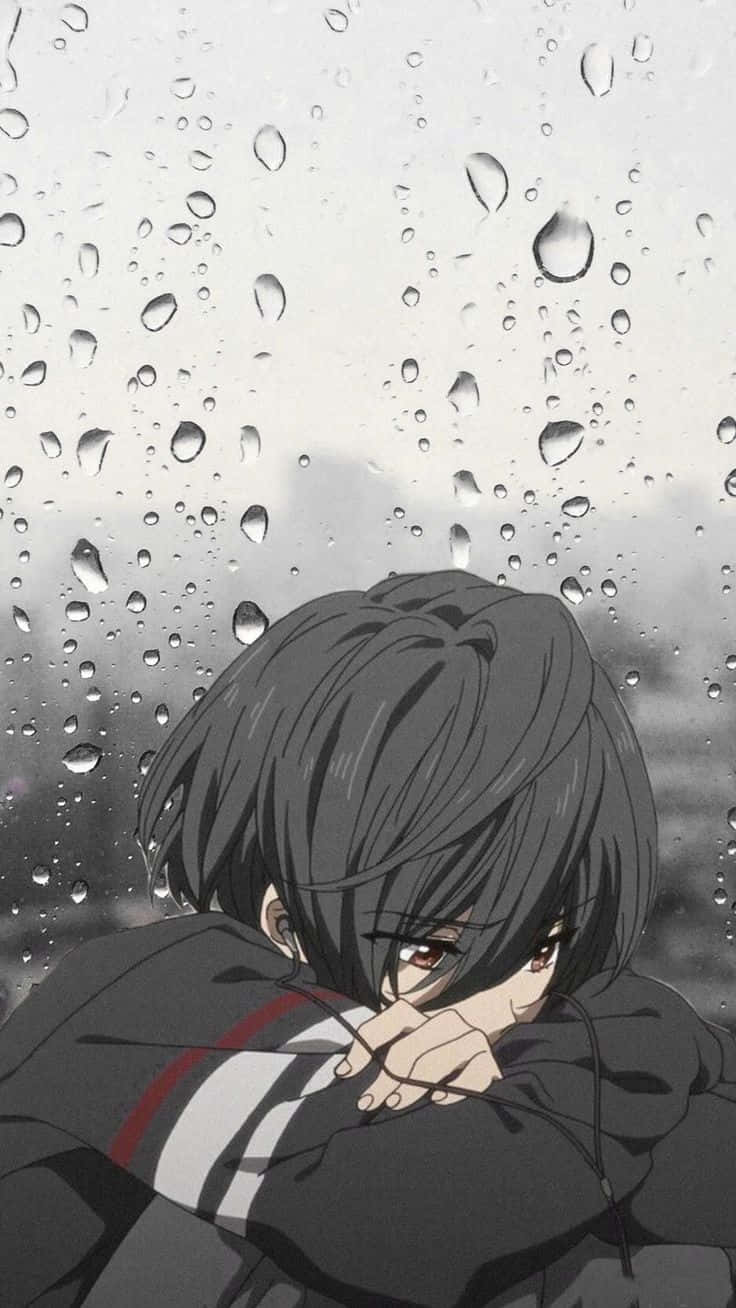 Sad Depressing Anime Ikuya Kirishima Free!, HD Phone Wallpaper