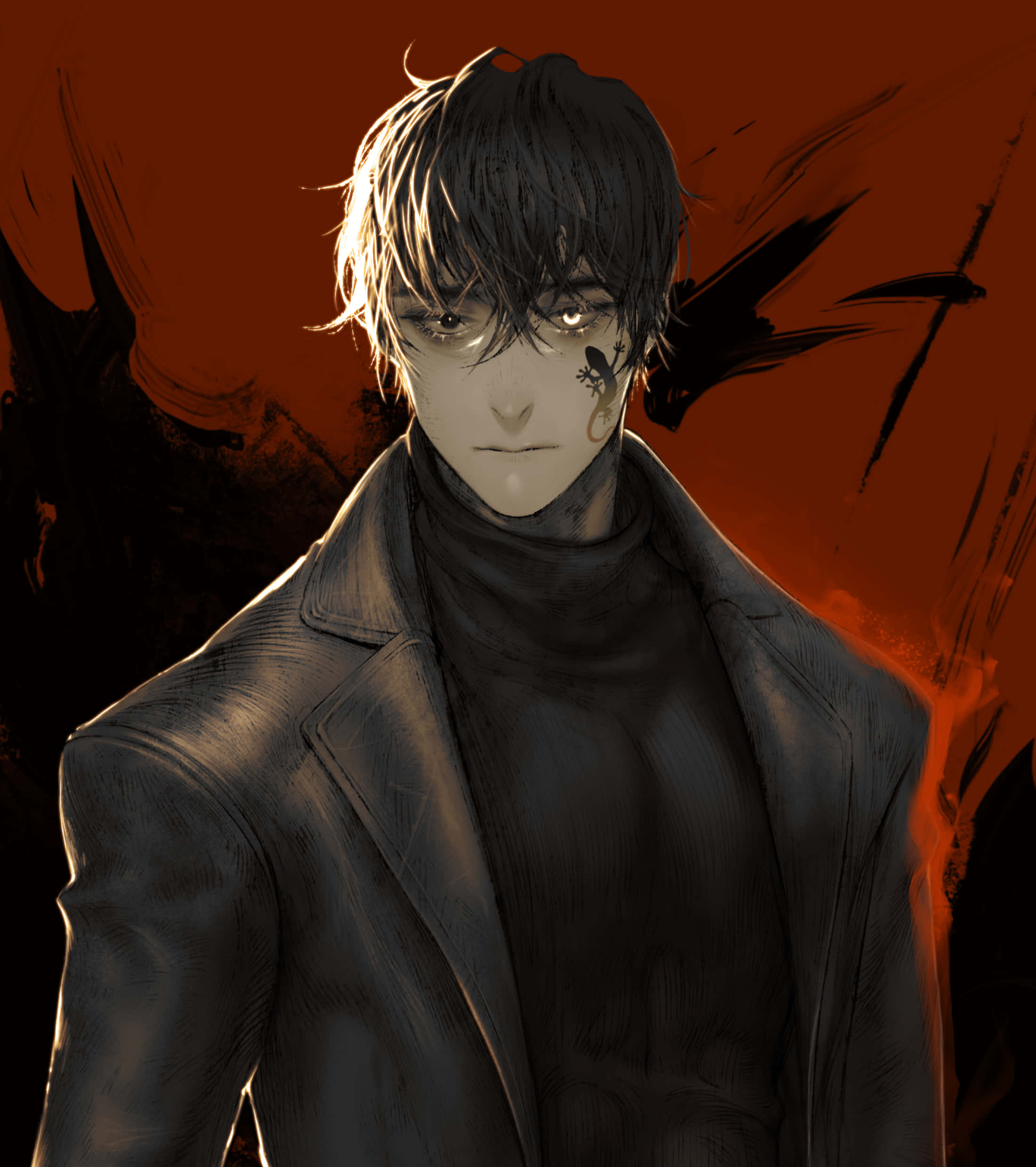 Anime Guy Depressed PFP, Full HD Phone Wallpaper