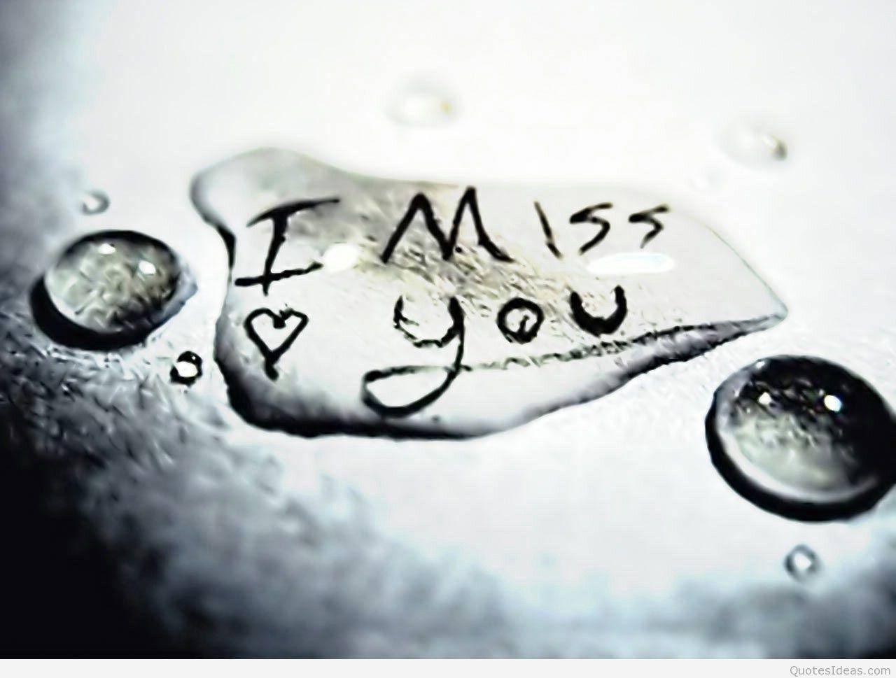 Sad Love Tear Drops, I Miss You, heart, HD Desktop Wallpaper