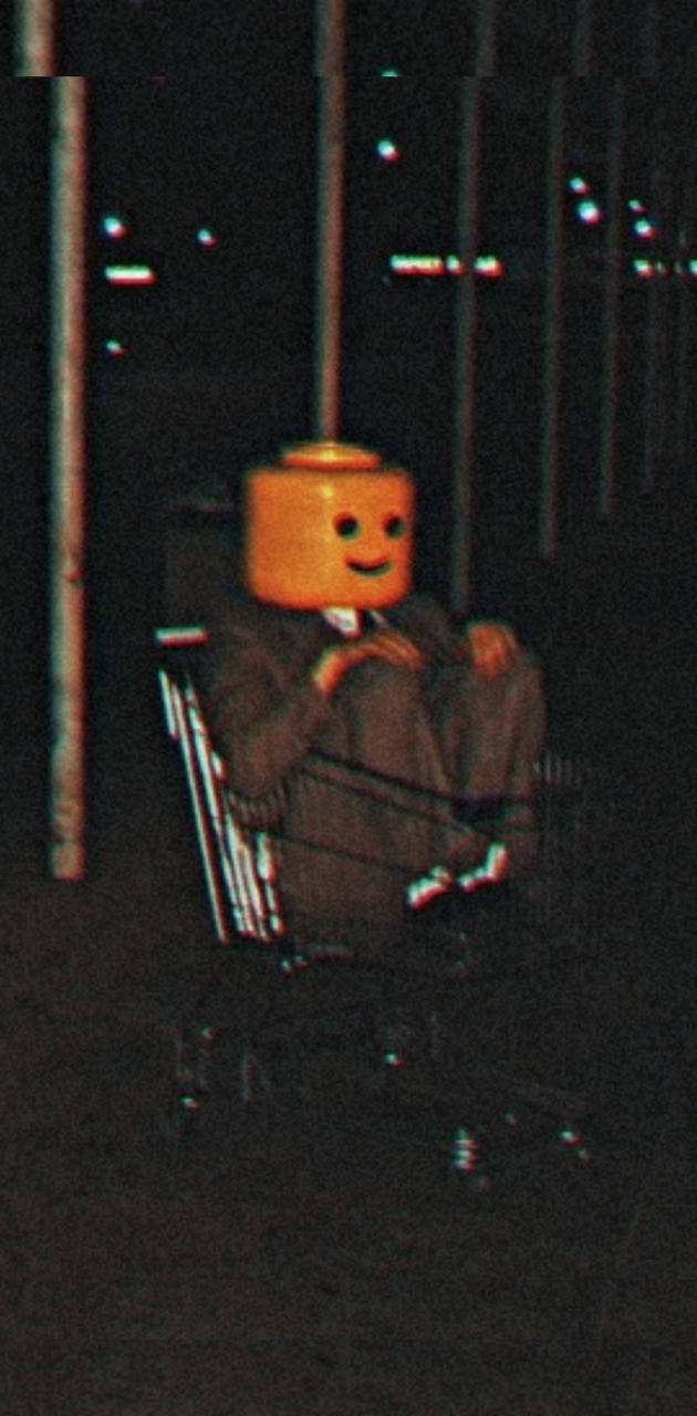 LEGO figure, wheelchair, night, HD Phone Wallpaper