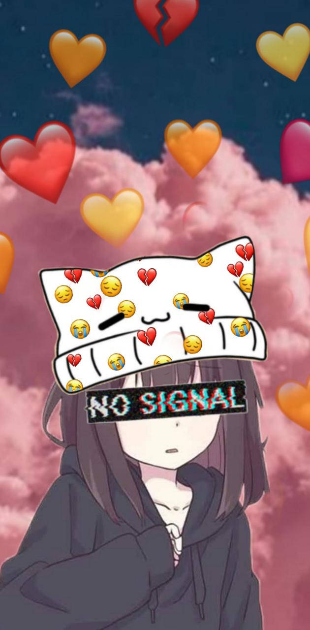 Cap Girl, cat hat, pink clouds, HD Phone Wallpaper