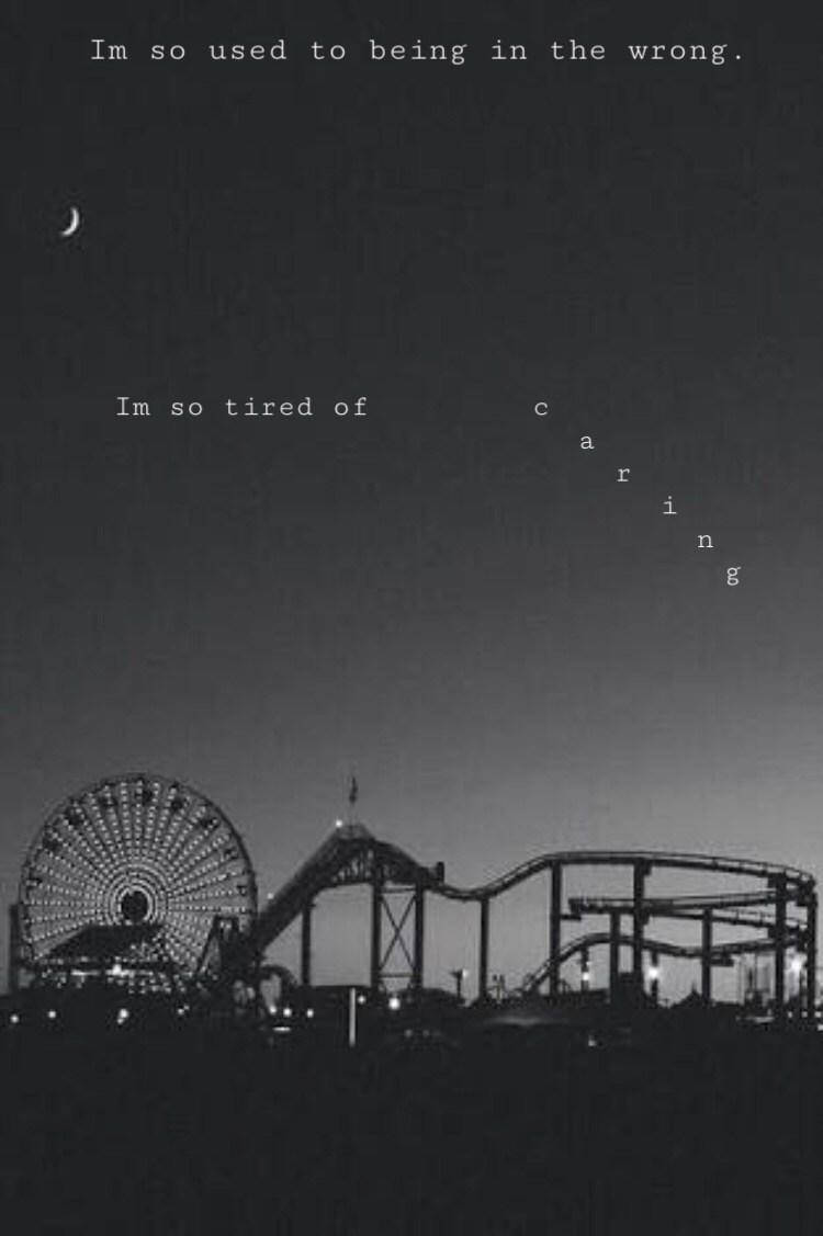 monochrome night scene, amusement park, lit Ferris wheel, SD Phone Wallpaper