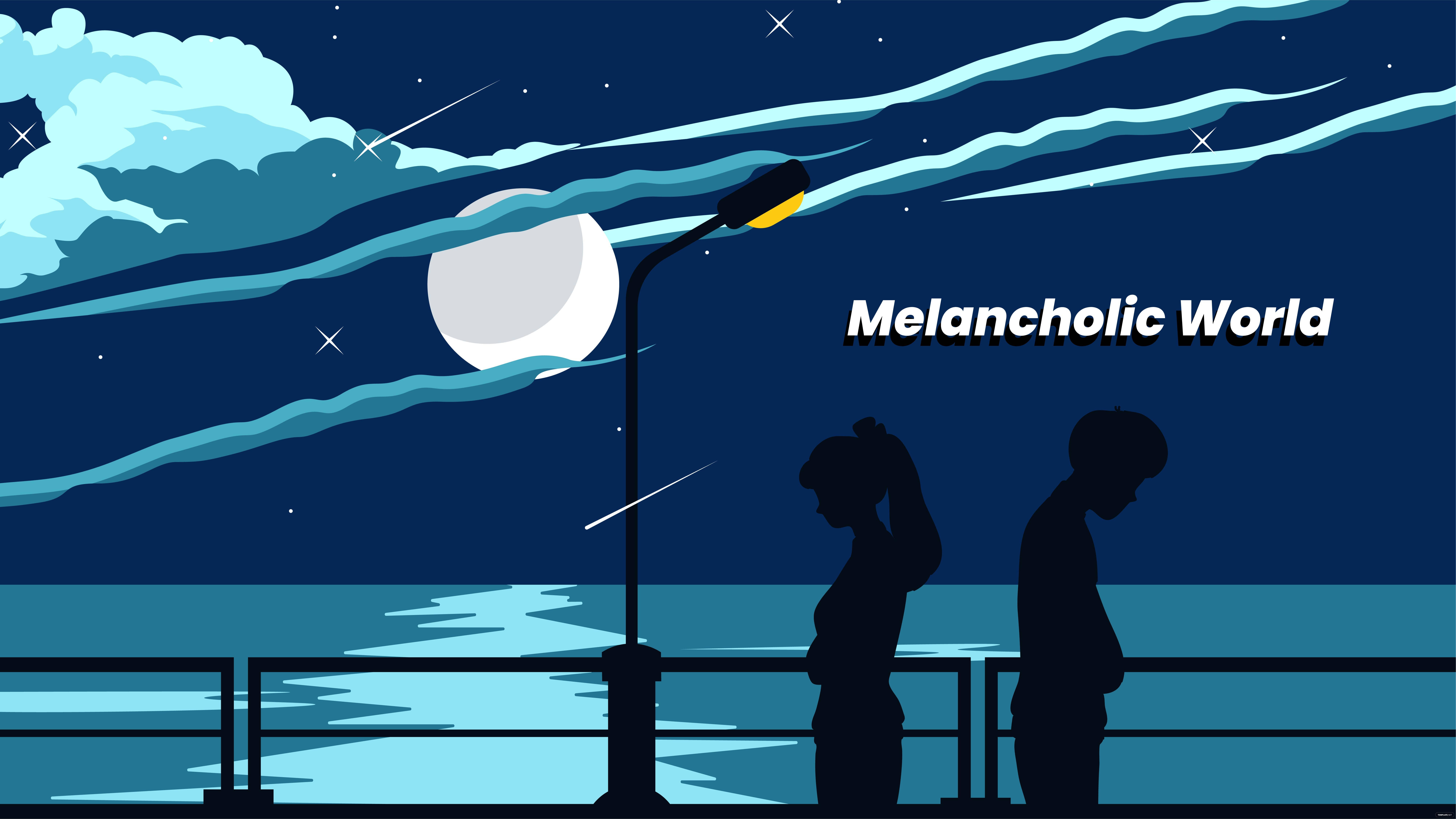 starry night sky, full moon, streaking meteors, 8K Desktop Wallpaper