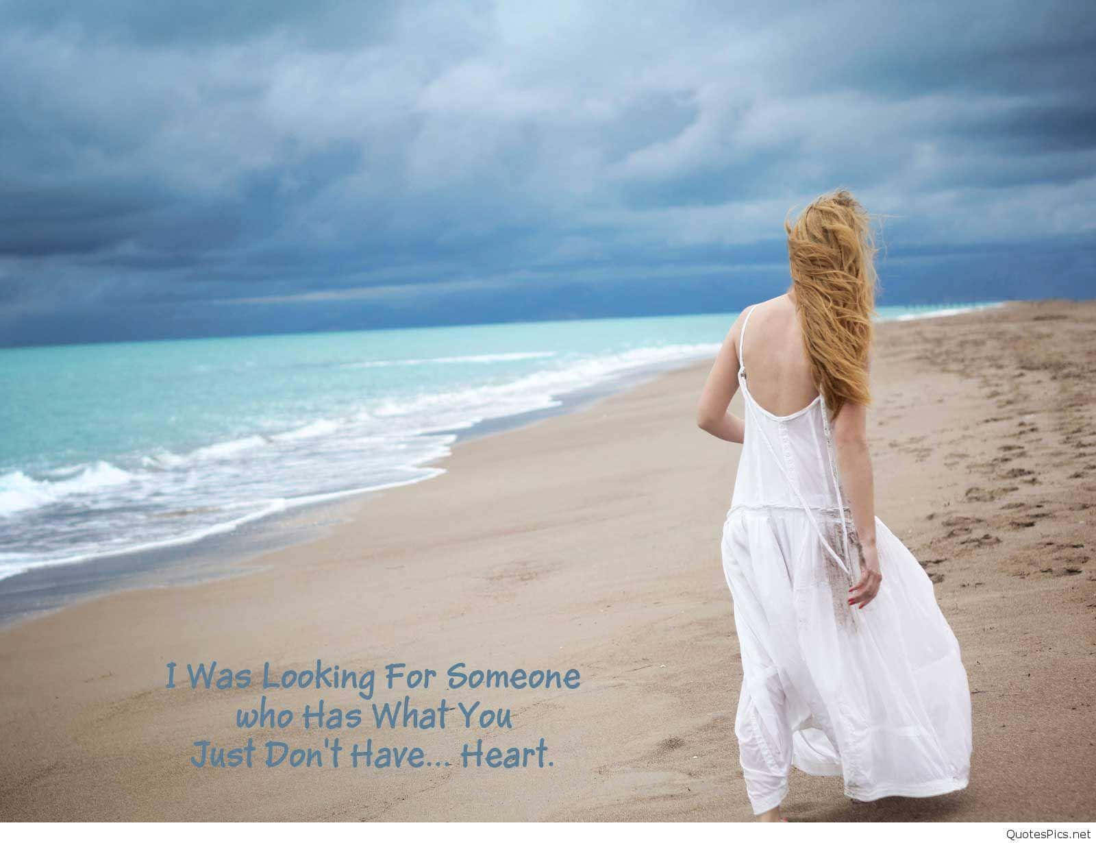 sad romance, white dress, sandy beach, HD Desktop Wallpaper