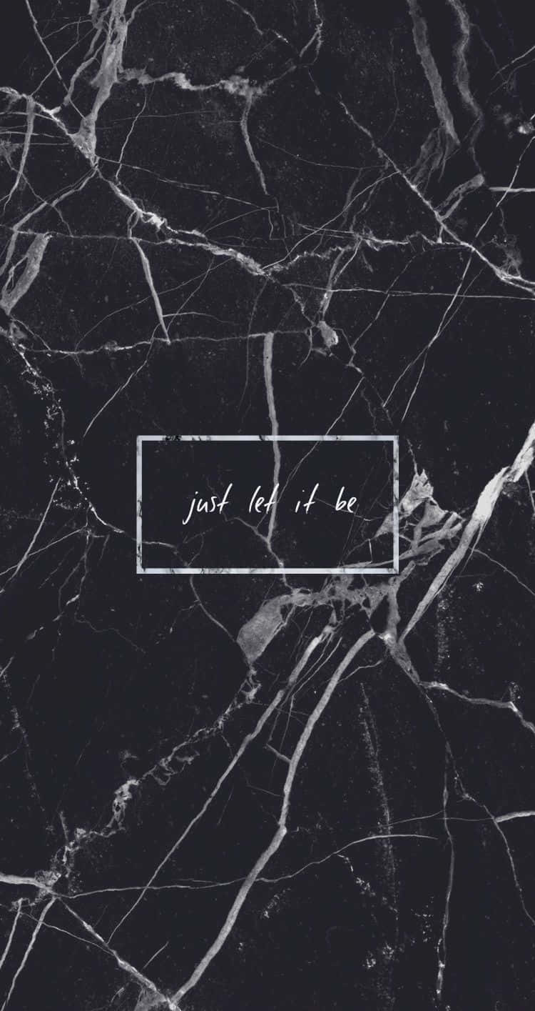 black marble, white veins, minimalist white box, HD Phone Wallpaper