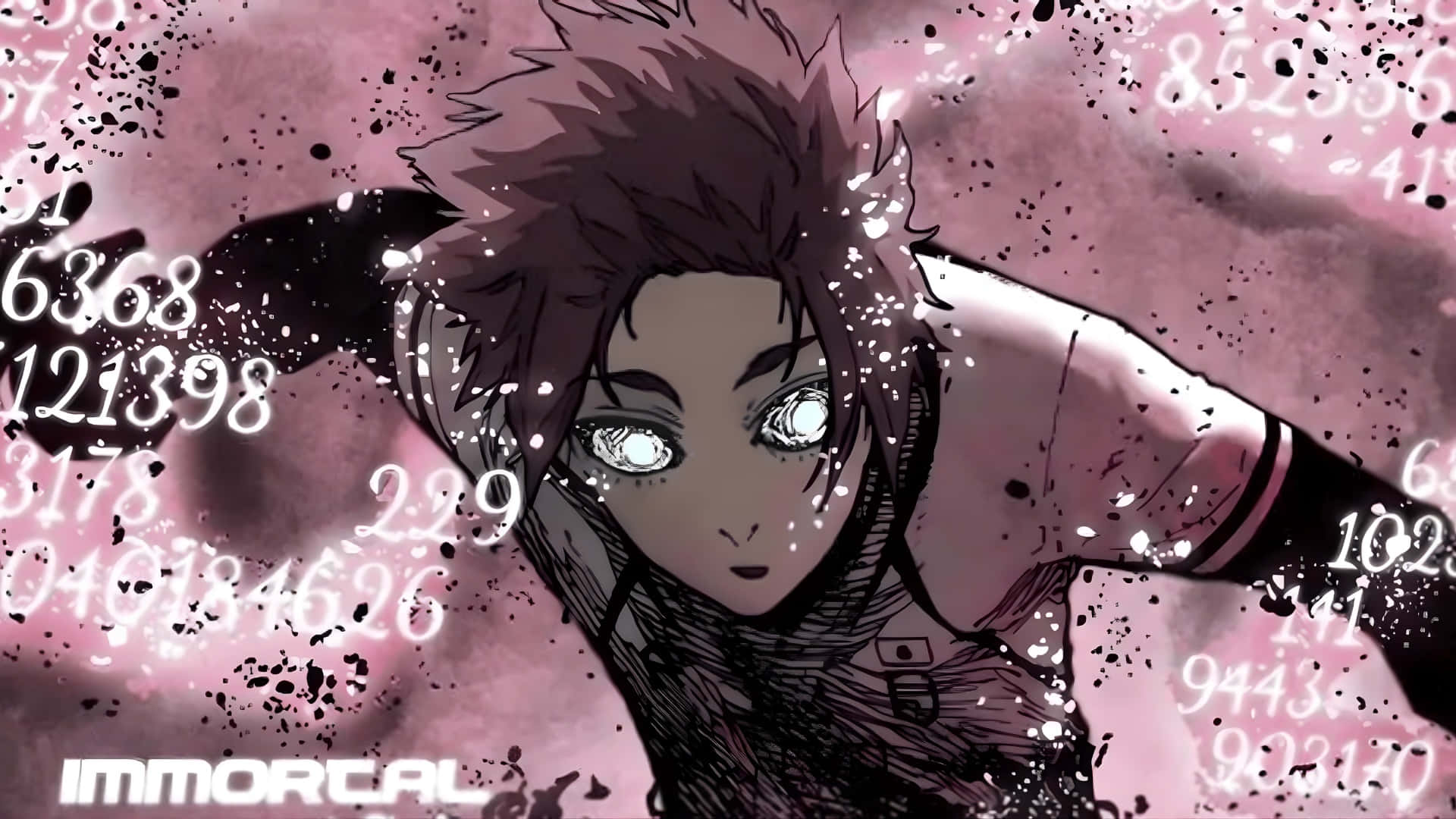 Sae Itoshi, glowing eyes, spiky hair, Full HD Desktop Wallpaper