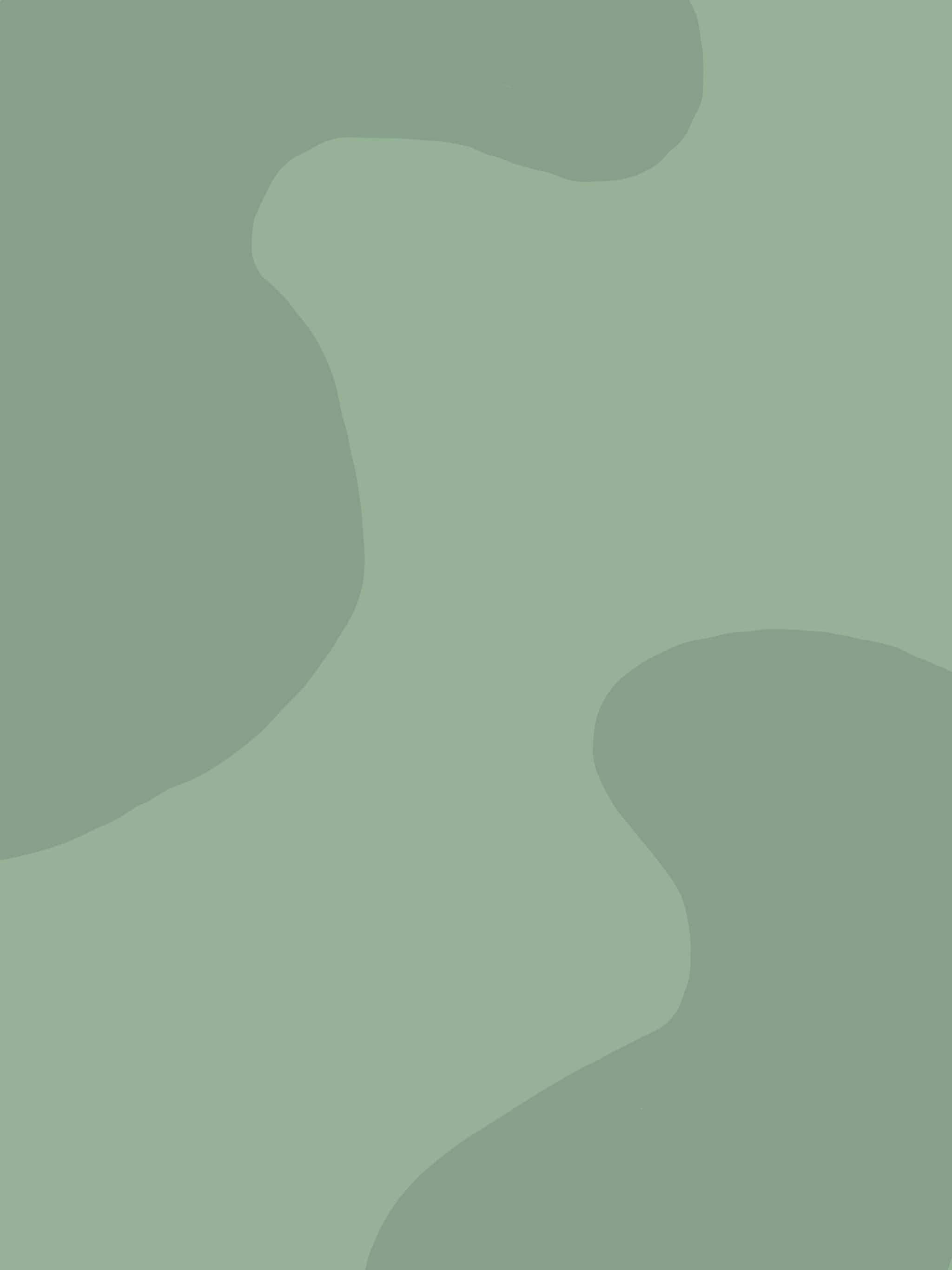 sage green, organic shapes, muted background, 2K Phone Wallpaper