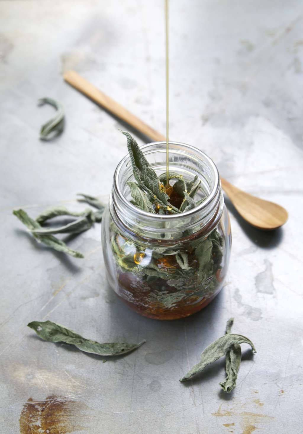 fermented sage, glass jar, dried sage leaves, HD Phone Wallpaper