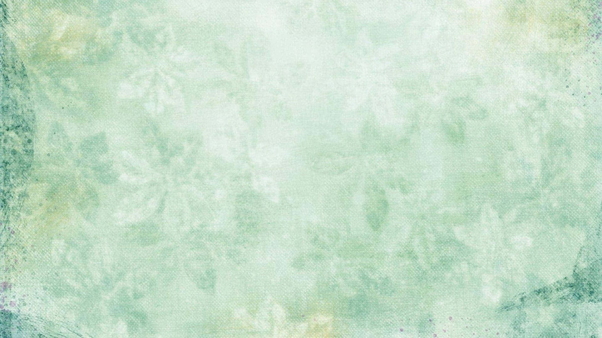 sage green, floral patterns, textured wallpaper, Full HD Desktop Wallpaper