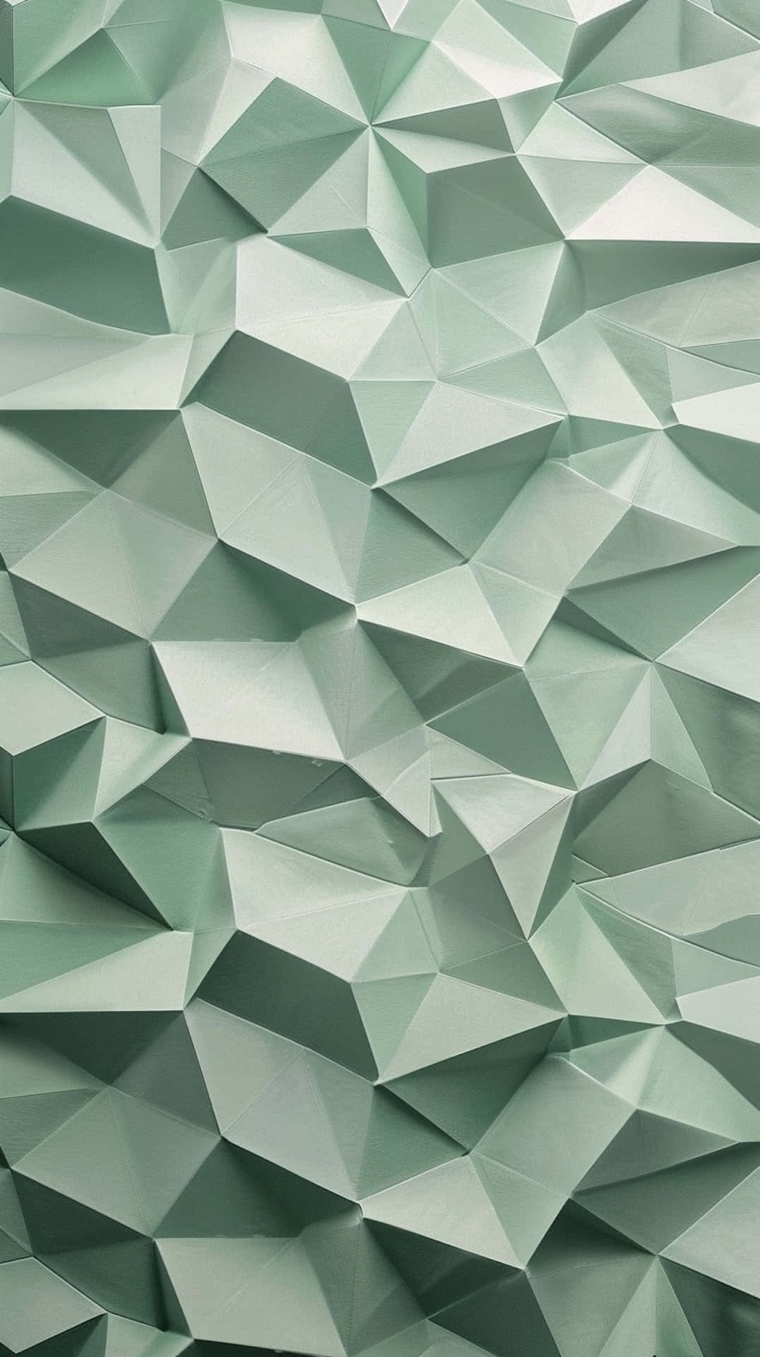 Sage Green Geometric, mint green, geometric wallpaper, Full HD Phone Wallpaper