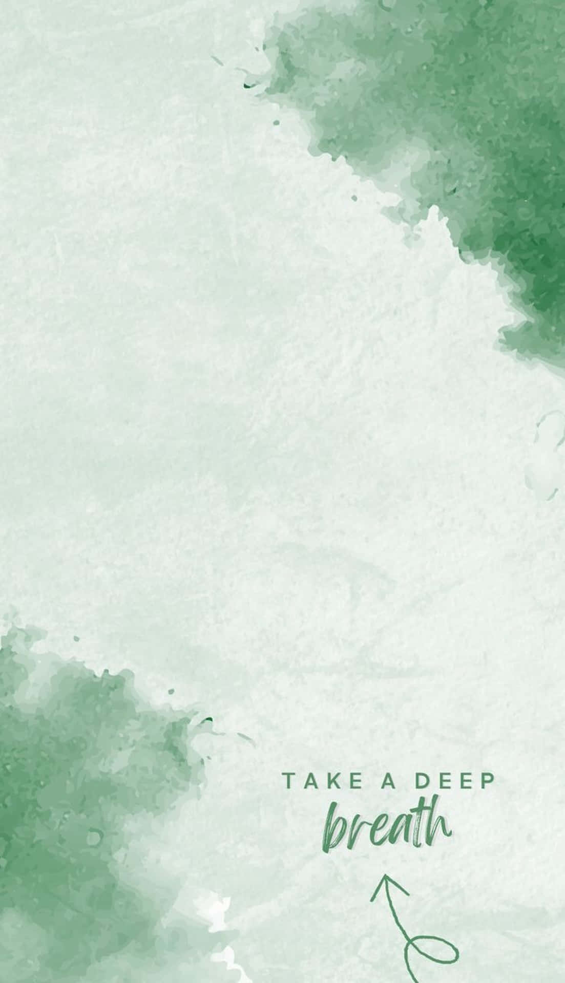 Sage Green, Soft mint green, watercolor wash, Full HD Phone Wallpaper