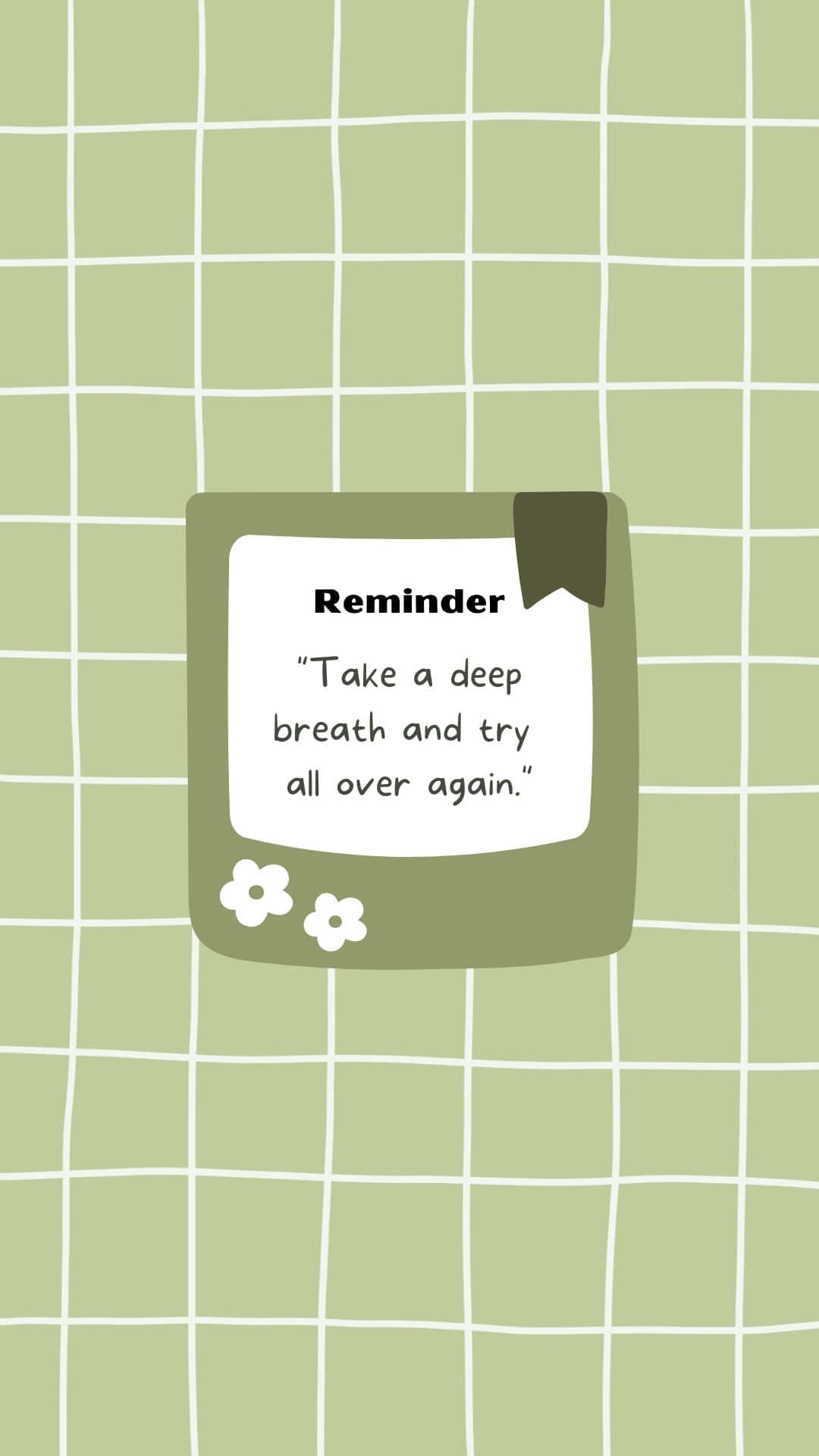 Sage Green, sticky note, reminder, Full HD Phone Wallpaper