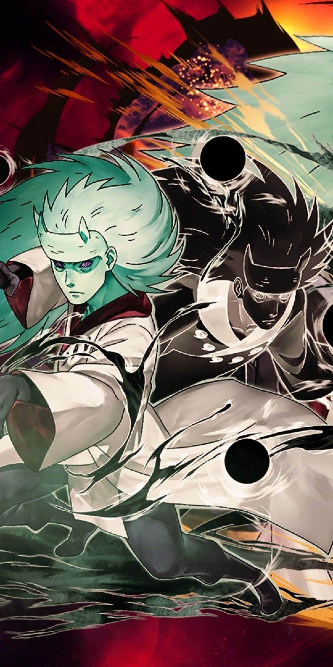 Sage of Six Paths, anime warriors, explosive energy, Full HD Phone Wallpaper