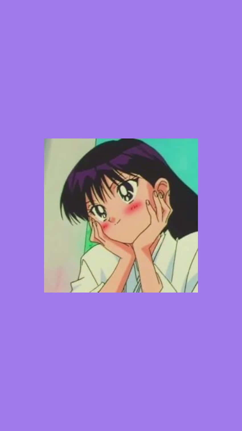 Sailor Mars, dark hair, rosy cheeks, HD Phone Wallpaper