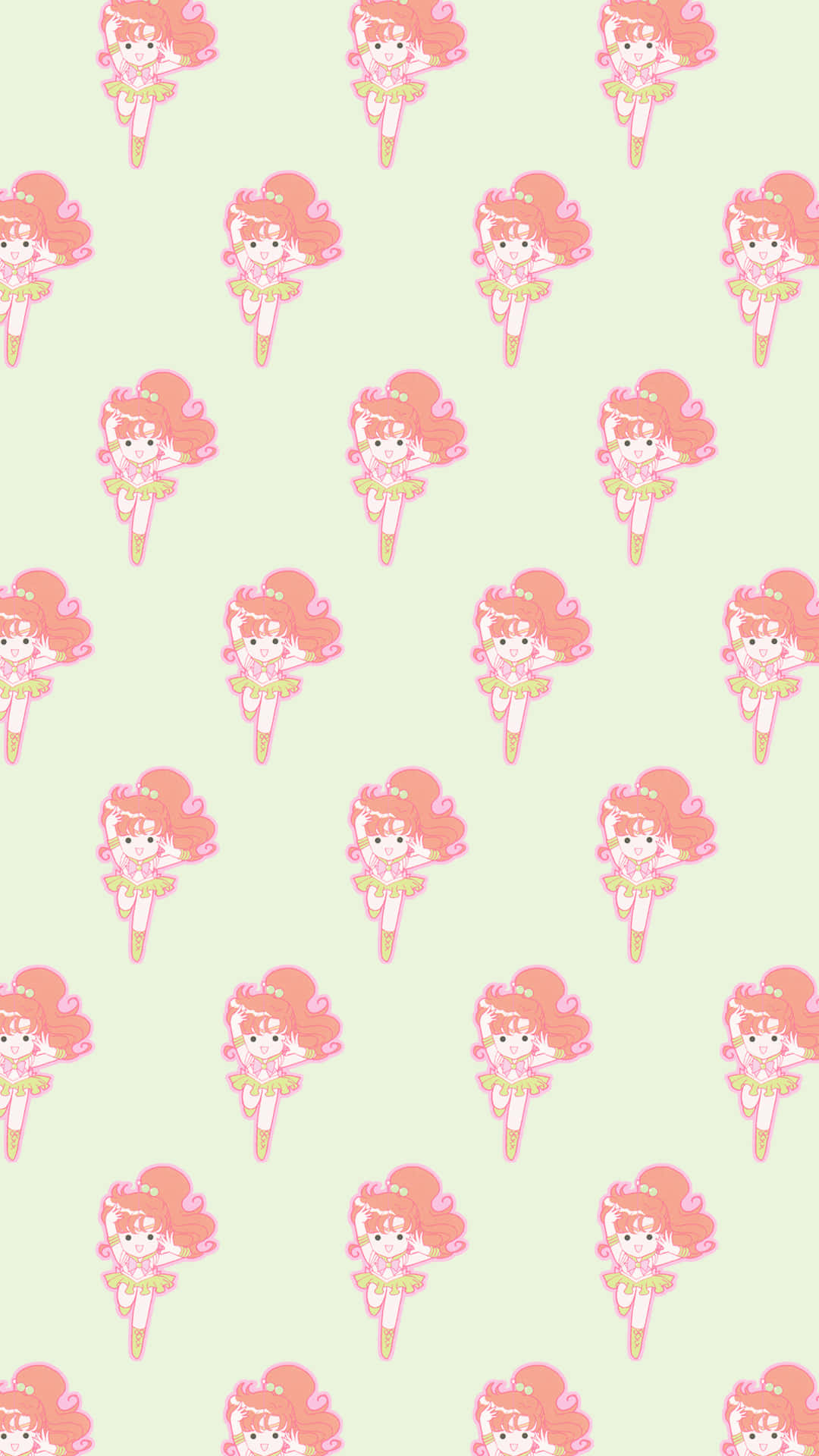 Sailor Moon, pink-haired ballerina characters, yellow tutus, Full HD Phone Wallpaper