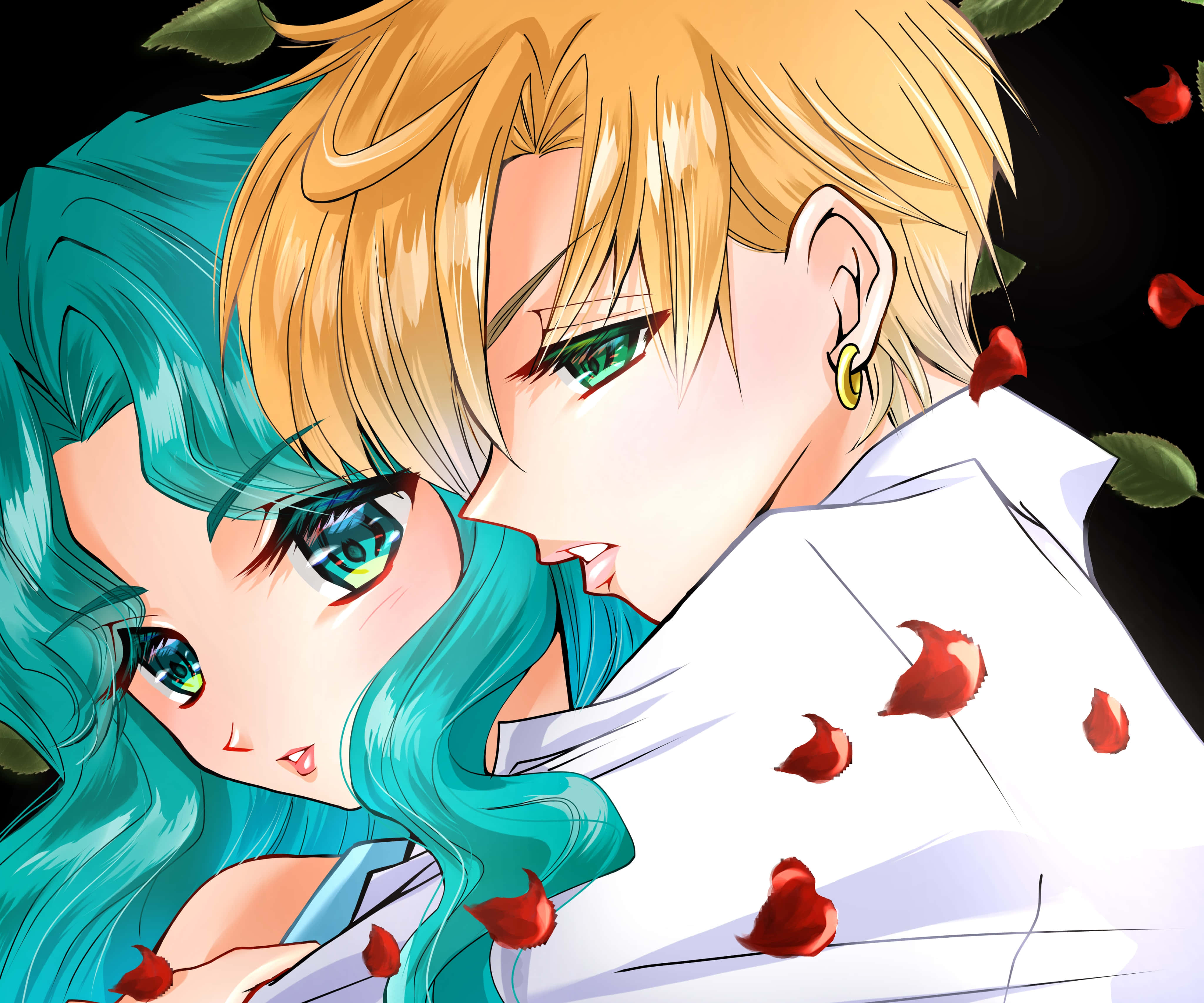 Sailor Moon, gay couple, anime couple, 4K Desktop Wallpaper