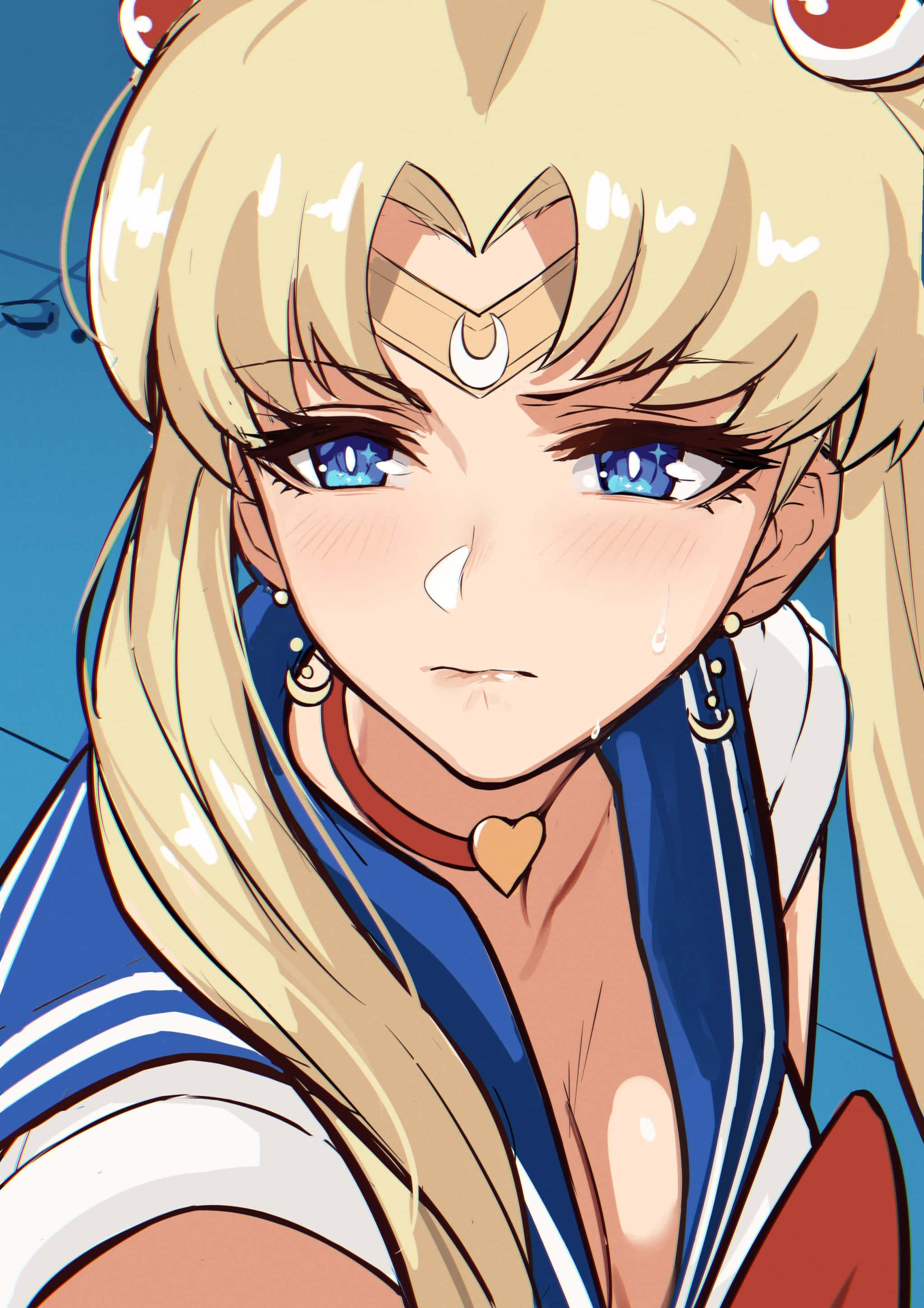 Sailor Moon, anime girl, blonde hair, 2K Phone Wallpaper