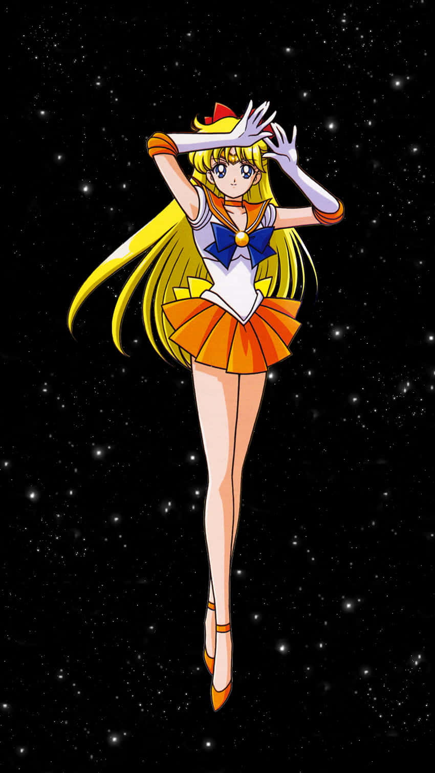 Sailor Venus, 1990s classic anime, Sailor Moon, HD Phone Wallpaper