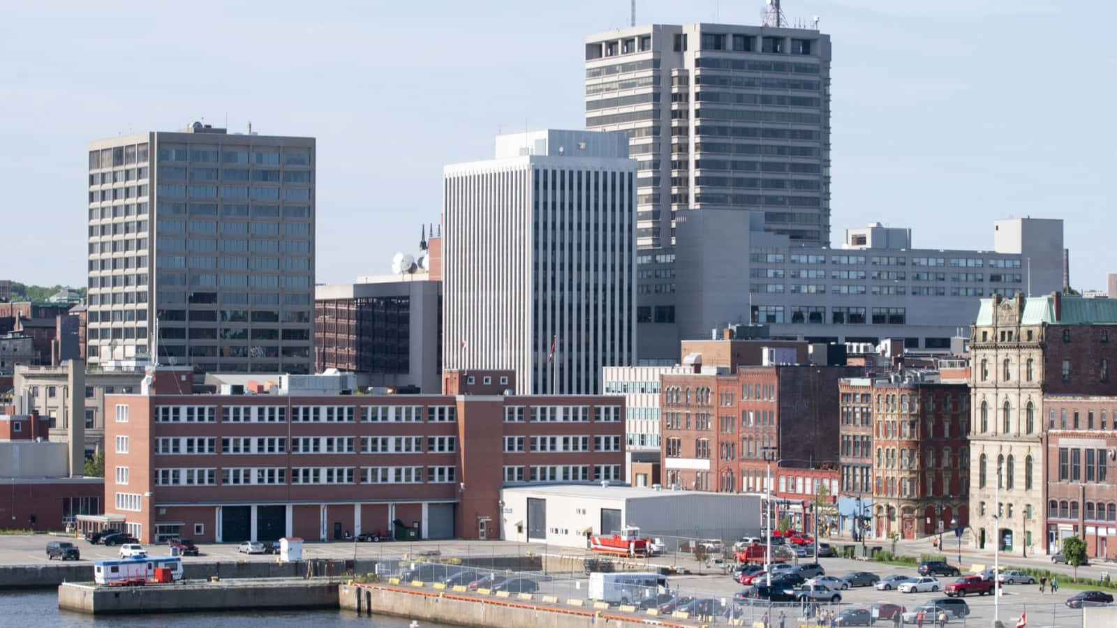 Saint John, cityscape, waterfront, HD Desktop Wallpaper