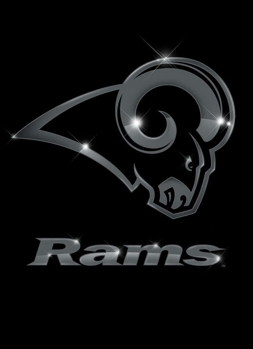 Saint Louis Rams, shiny silver, sparkling highlights, SD Phone Wallpaper