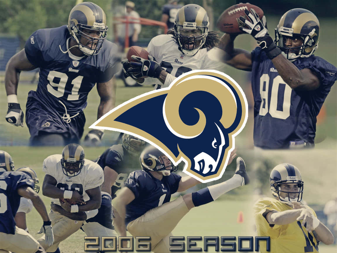Saint Louis Rams, 2006 season, team logo, SD Desktop Wallpaper