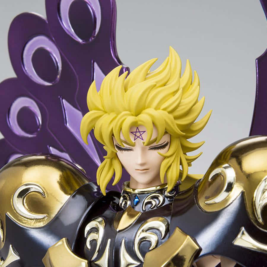Hypnos, Saint Seiya, spiky yellow hair, SD Desktop Wallpaper