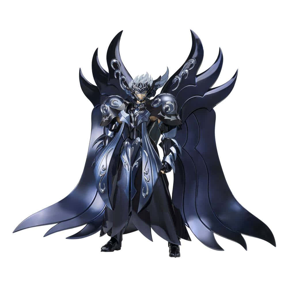 Saint Seiya, Thanatos, dark armored warrior, SD Desktop Wallpaper