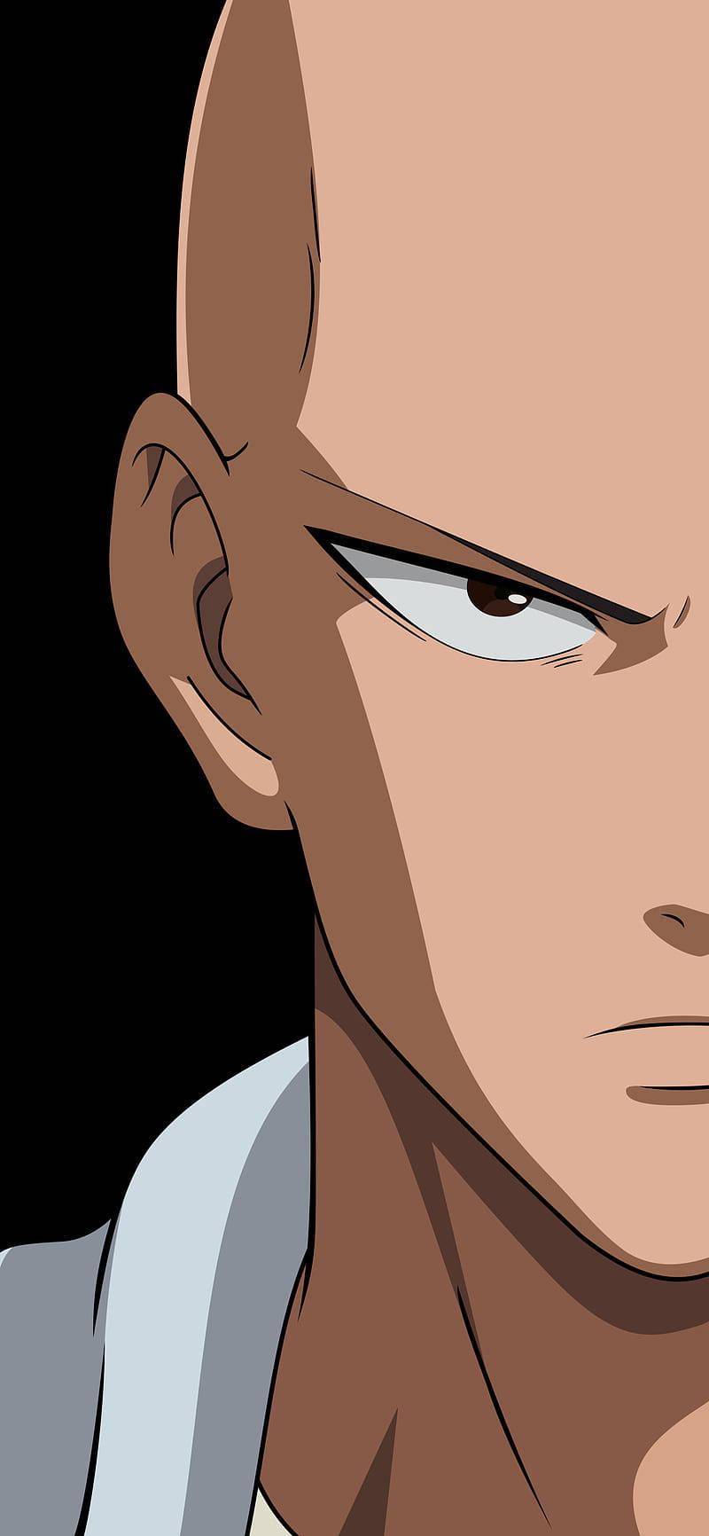 Saitama, anime, bald, HD Phone Wallpaper