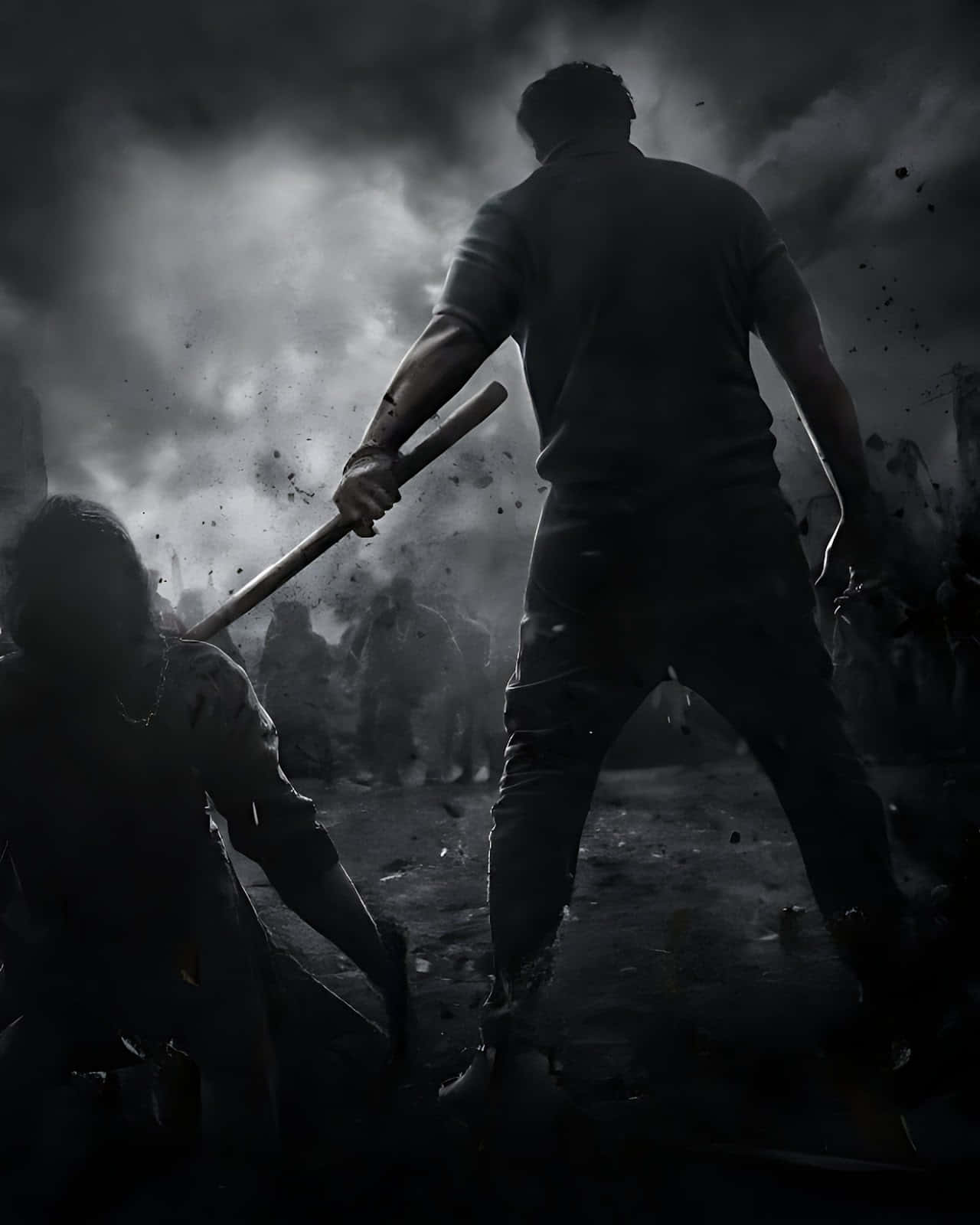 Salaar, movie action scene, zombies, HD Phone Wallpaper