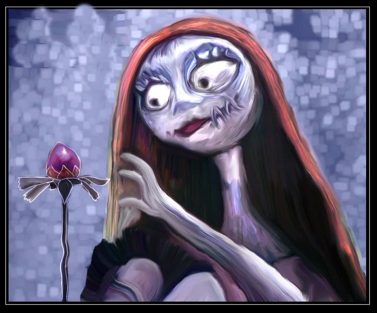 Sally, The Nightmare Before Christmas, red hair, HD Desktop Wallpaper
