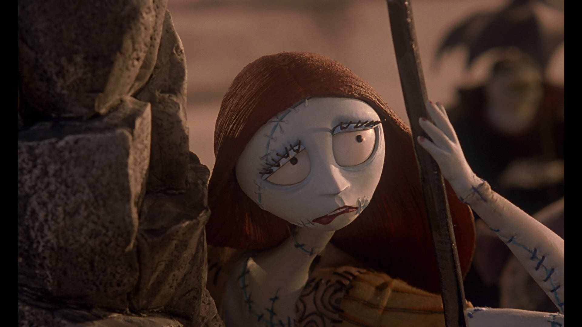 Sally, The Nightmare Before Christmas, red hair, Full HD Desktop Wallpaper