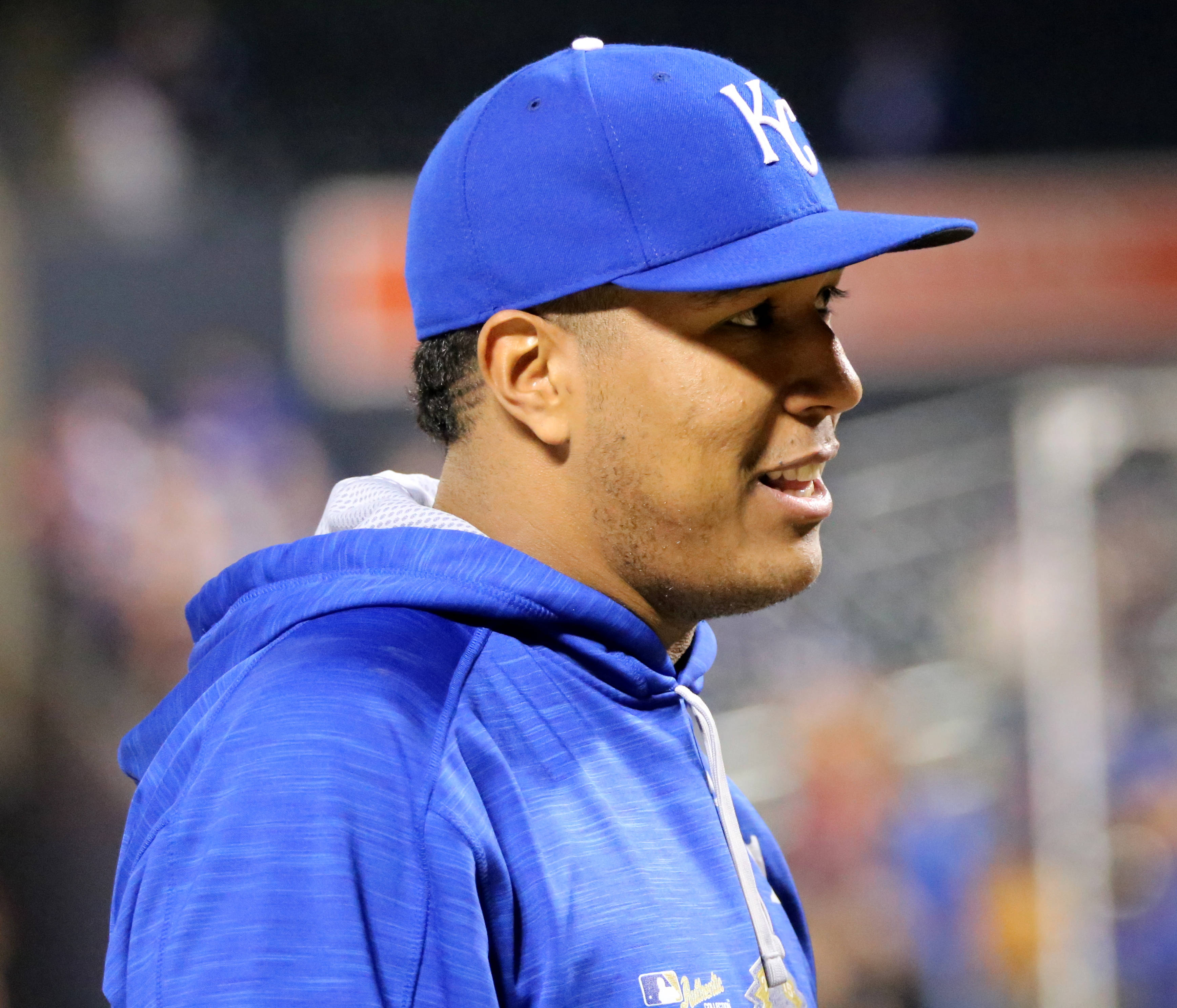Salvador Perez, blue Kansas City Royals cap, hoodie, 2K Desktop Wallpaper