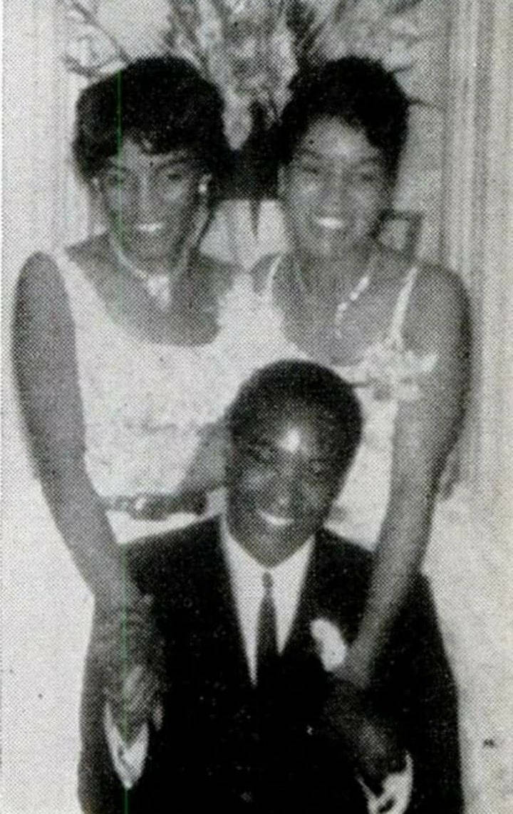 Sam Cooke, wedding photo, black and white, SD Phone Wallpaper
