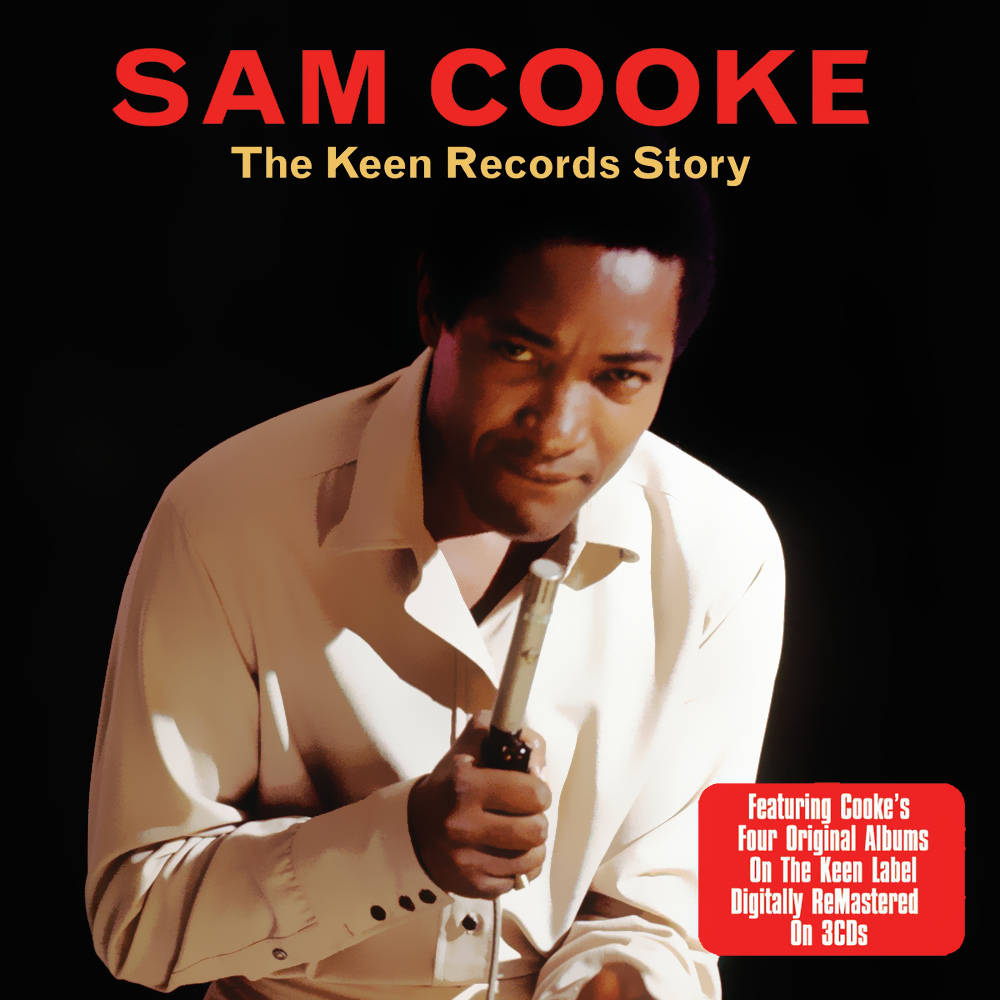 Sam Cooke, white shirt, microphone, SD Desktop Wallpaper