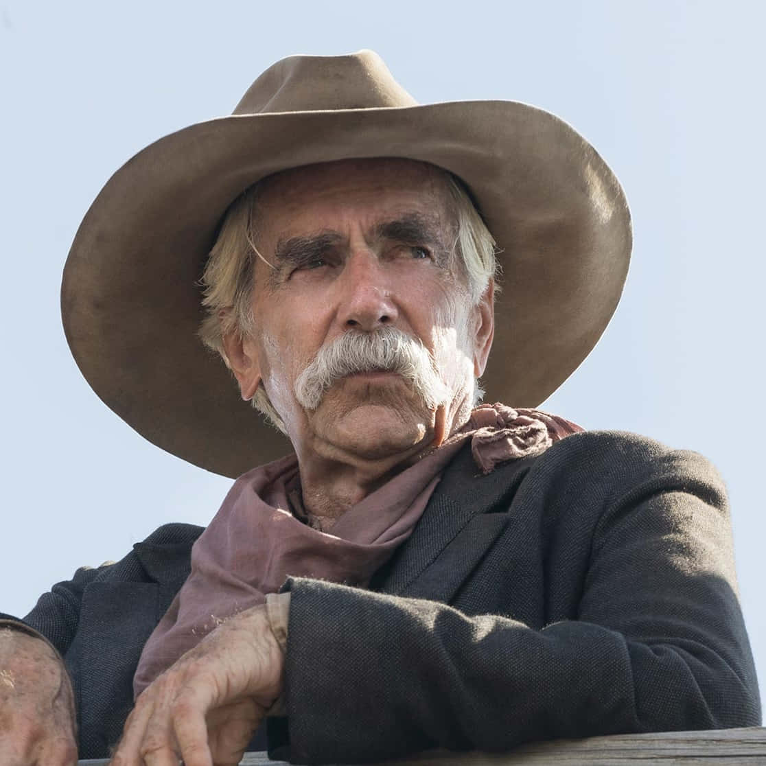 Sam Elliott, cowboy hat, weathered face, SD Desktop Wallpaper