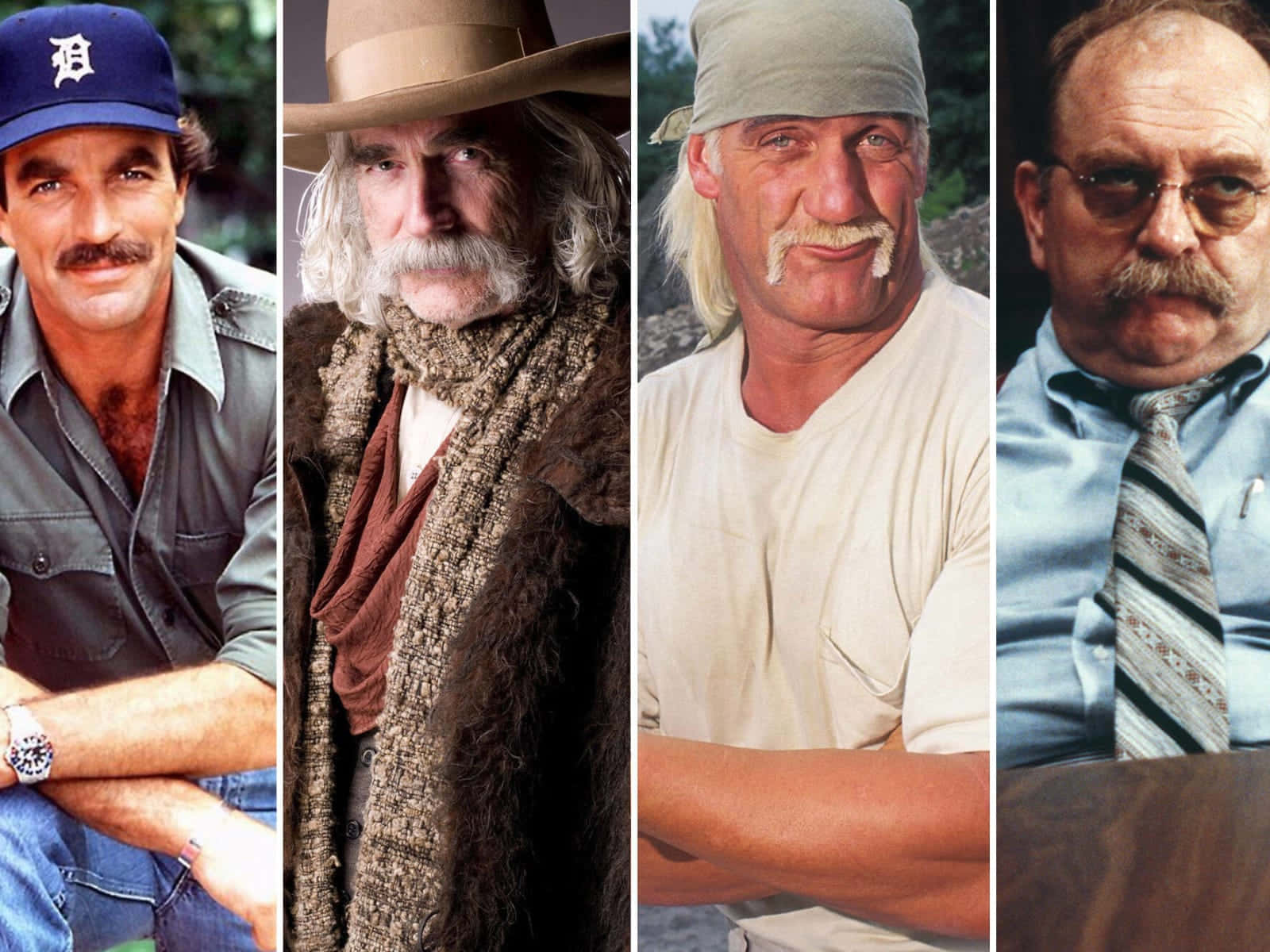 Sam Elliott, mustaches, portraits, HD Desktop Wallpaper