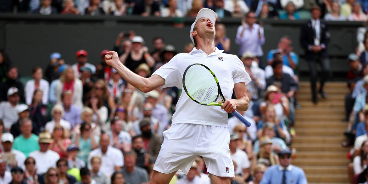 Sam Querrey, tennis player, white gear, SD Desktop Wallpaper