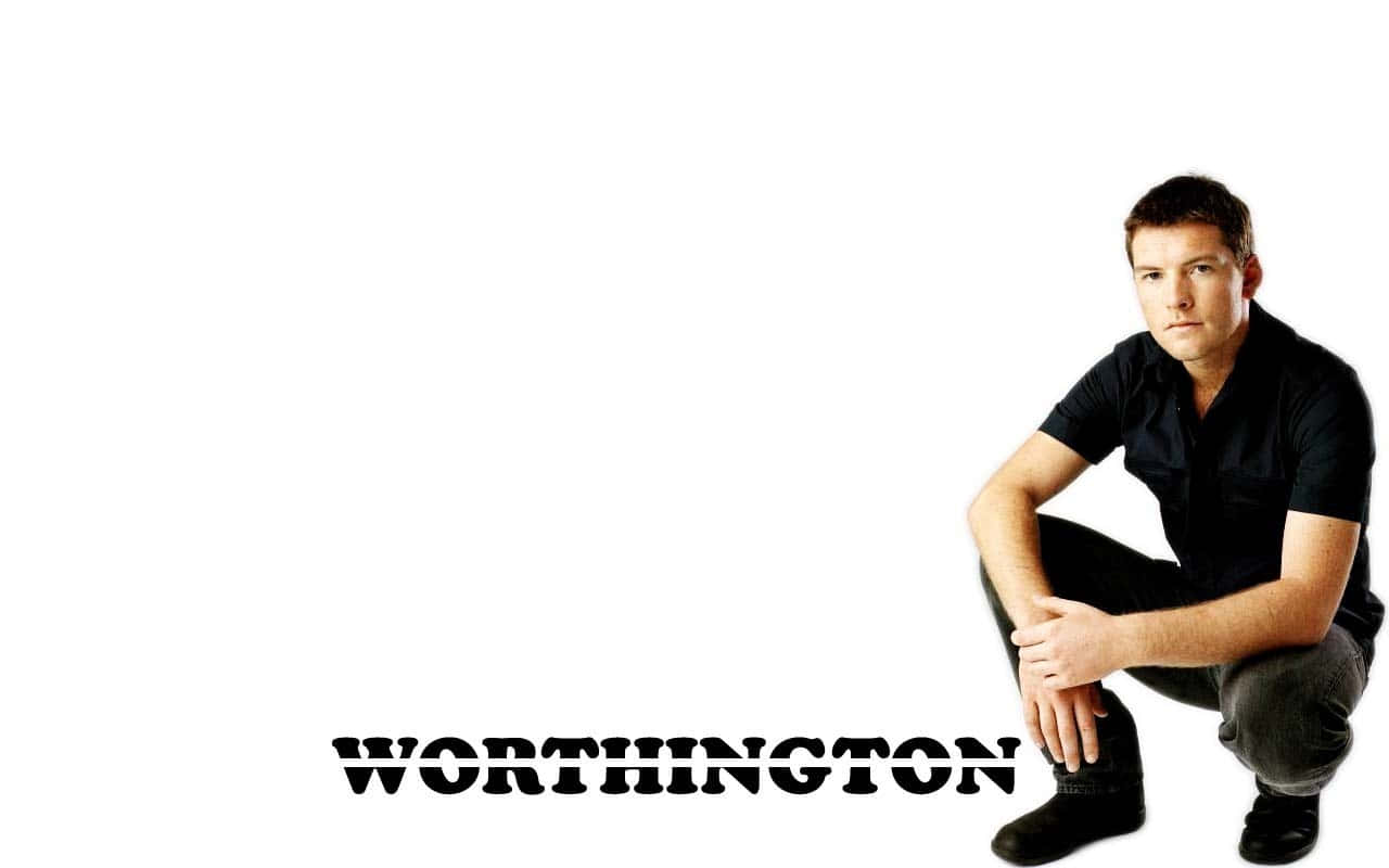 Sam Worthington, black, stark white background, HD Desktop Wallpaper