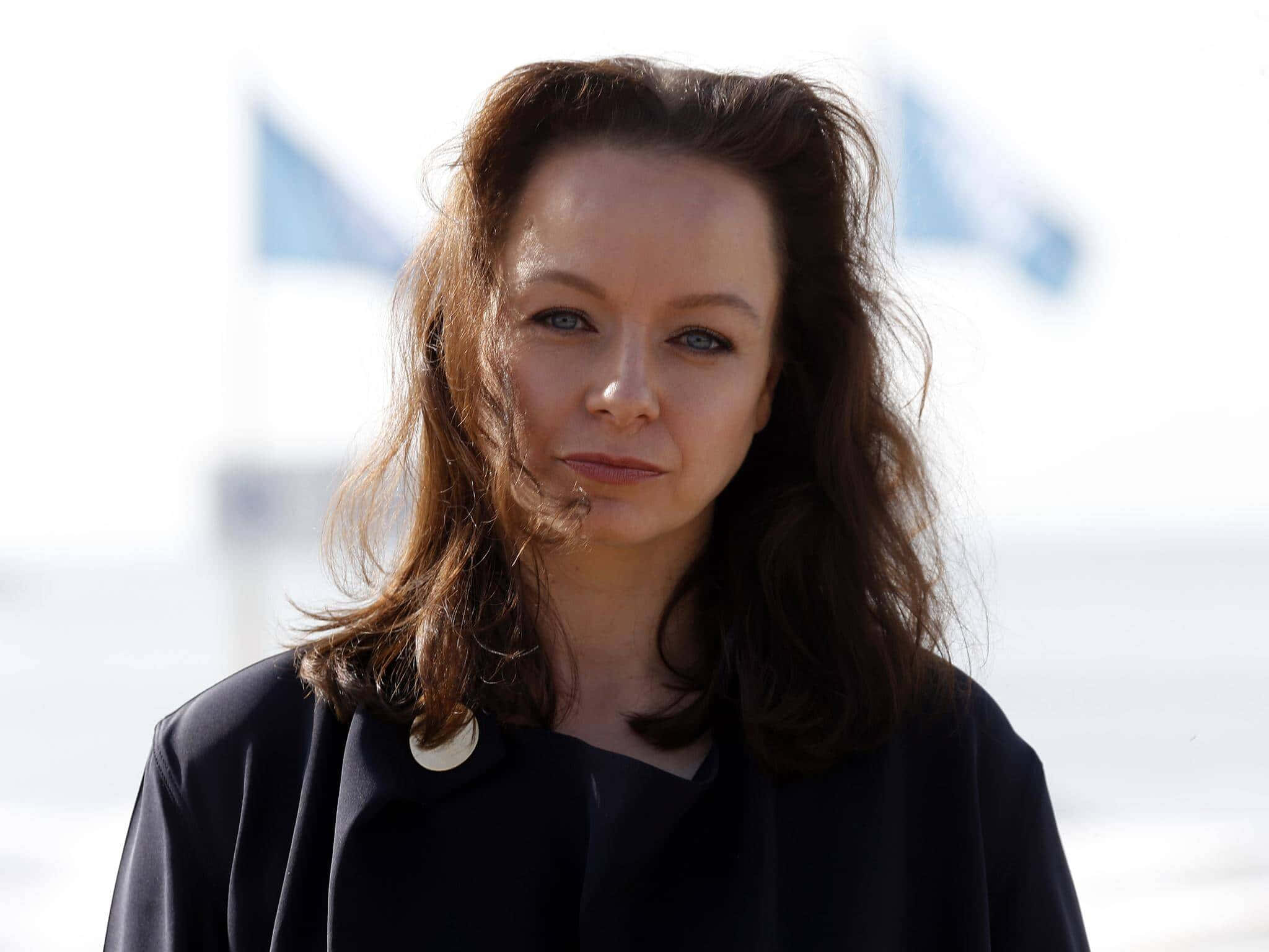 Samantha Morton, brown hair, blue eyes, Full HD Desktop Wallpaper