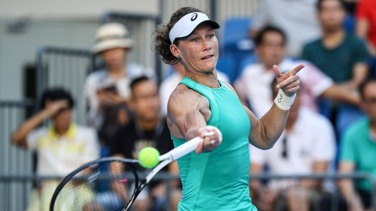 2011 US Open Tennis Champion, Samantha Stosur, teal outfit, HD Desktop Wallpaper