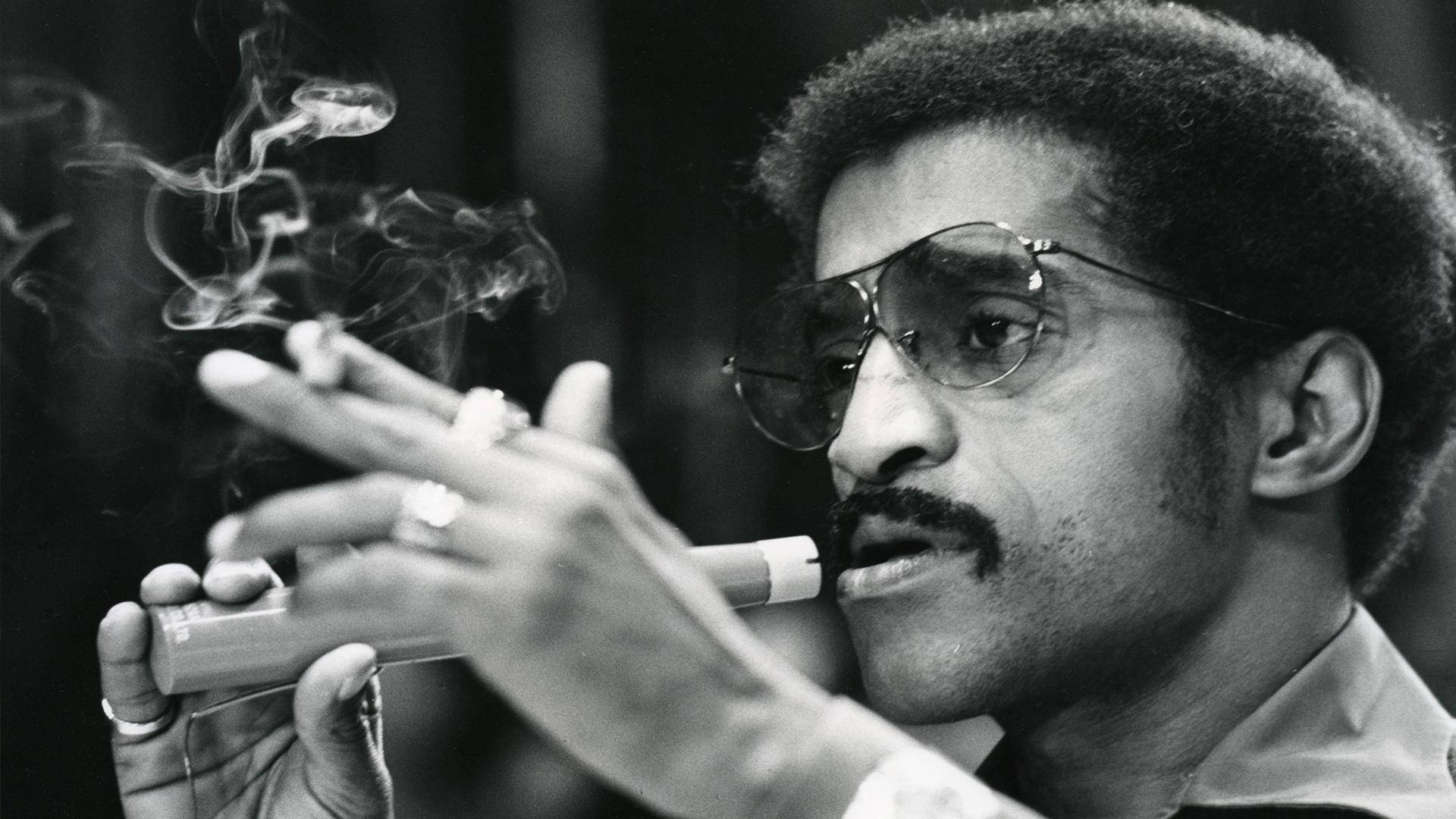 Sammy Davis Jr, afro hair, sunglasses, Full HD Desktop Wallpaper