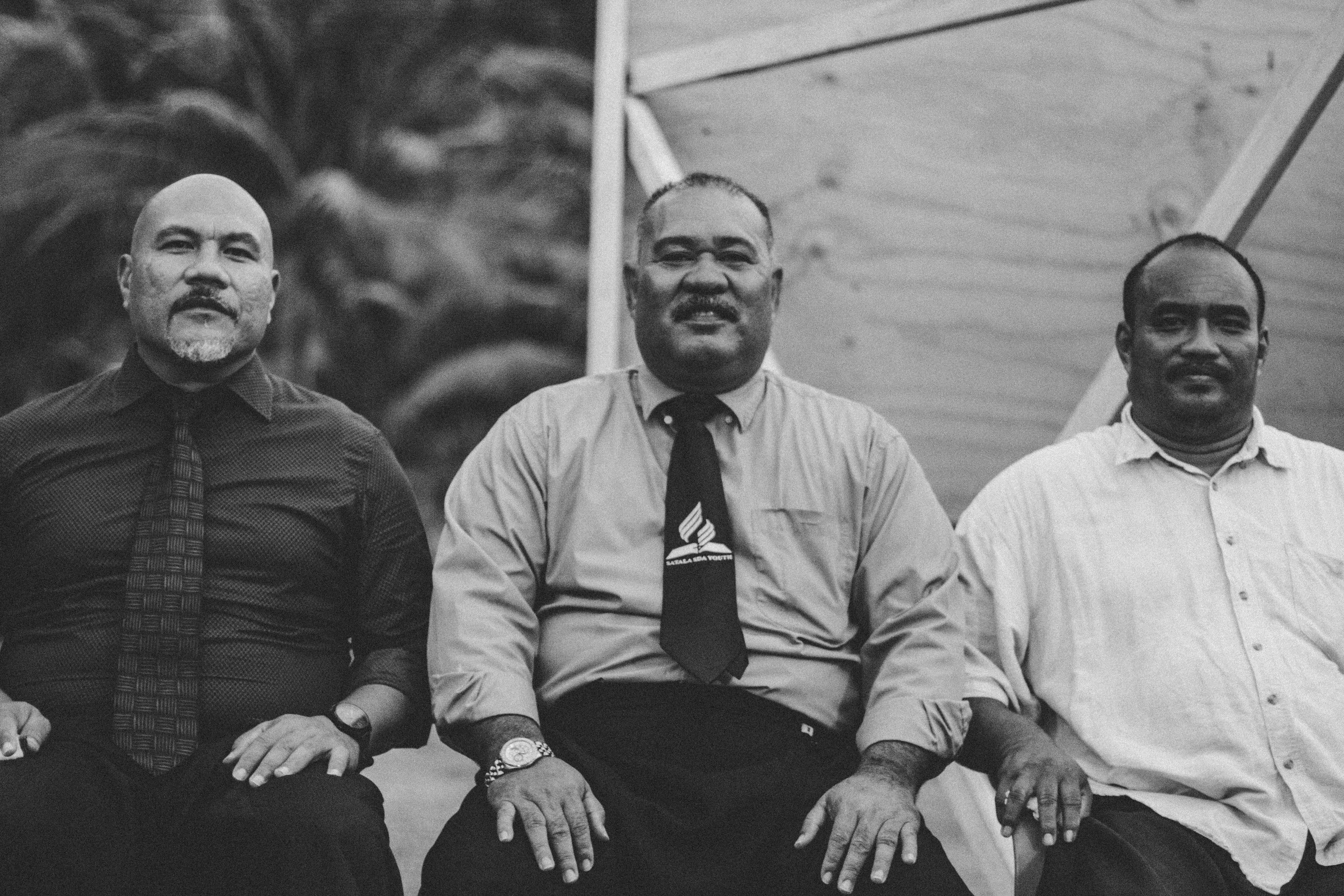 Samoa, tribe elders, shirts and ties, 5K Desktop Wallpaper