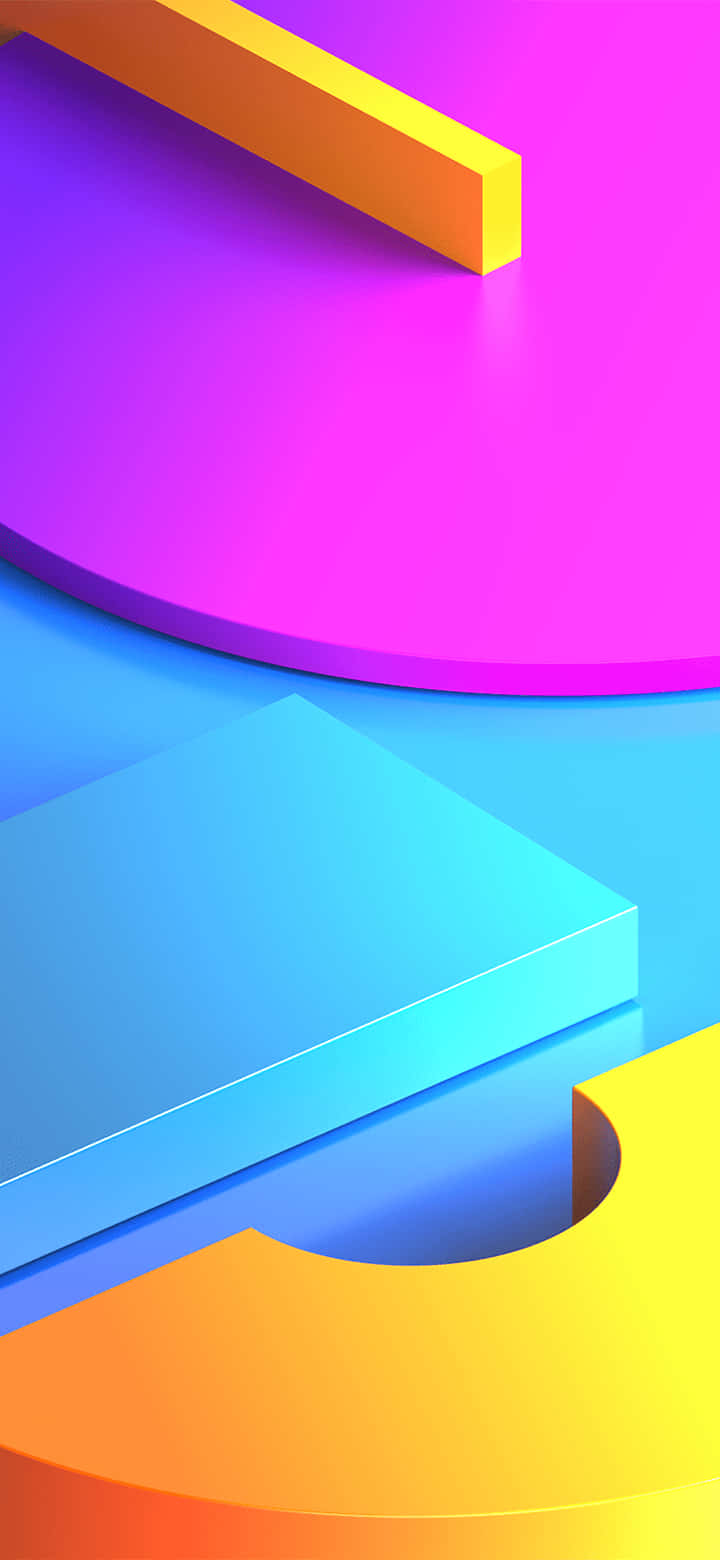 Samsung Amoled, magenta, blue, HD Phone Wallpaper