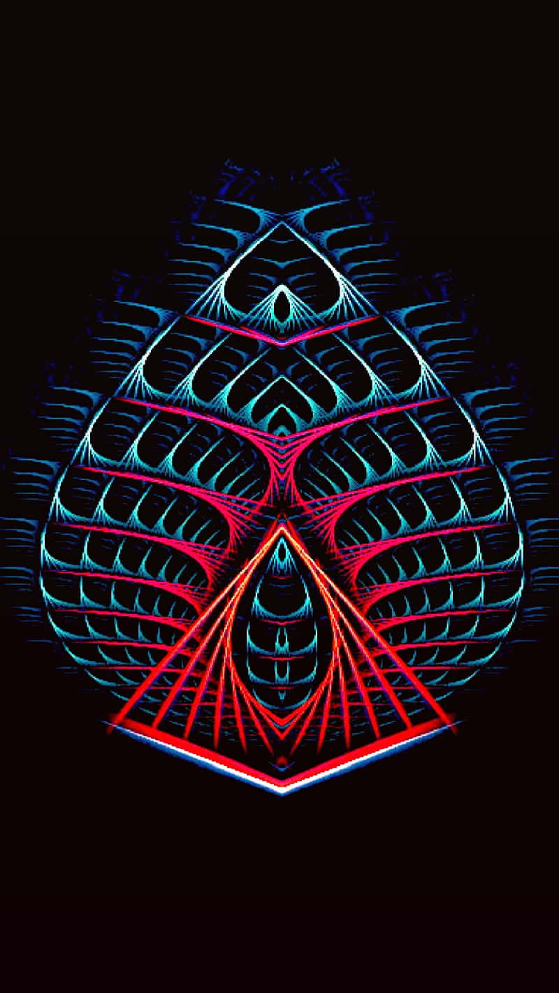 Samsung Amoled, neon blue, pink, HD Phone Wallpaper