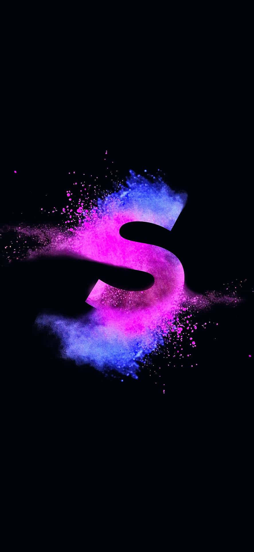 Samsung Amoled, blue, pink, Full HD Phone Wallpaper