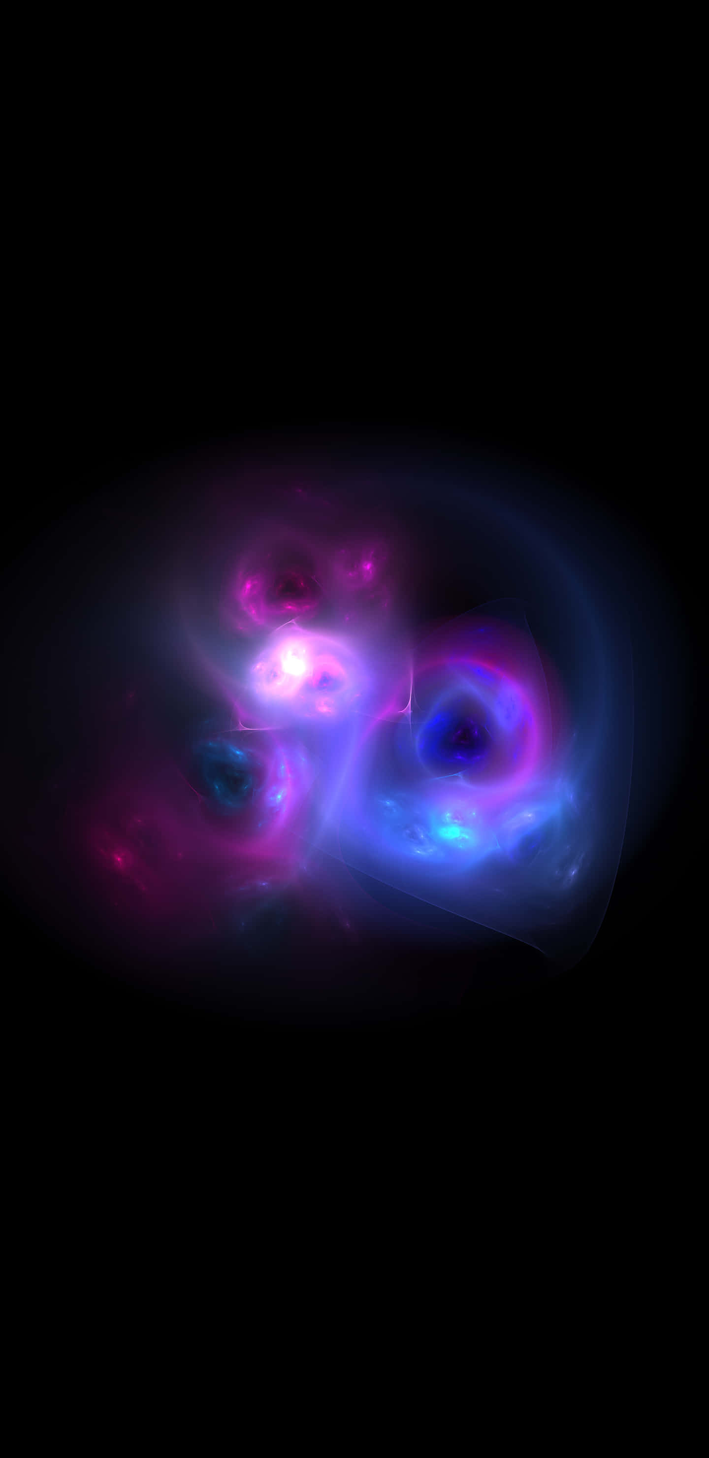 Samsung AMOLED, cosmic nebula, pink, 2K Phone Wallpaper