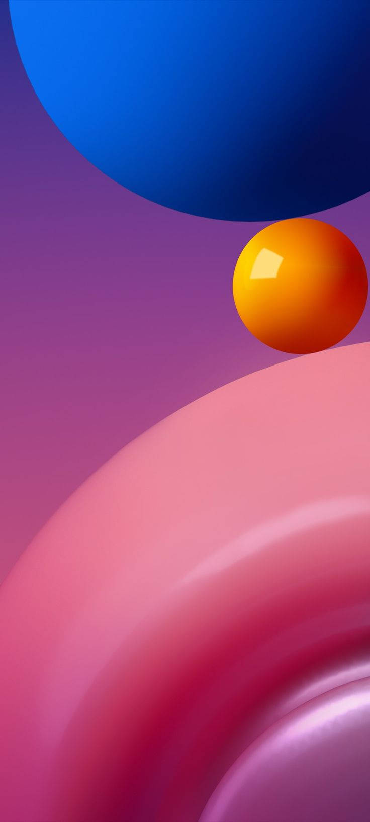 Samsung, Ultra HD 4K display, blue, HD Phone Wallpaper