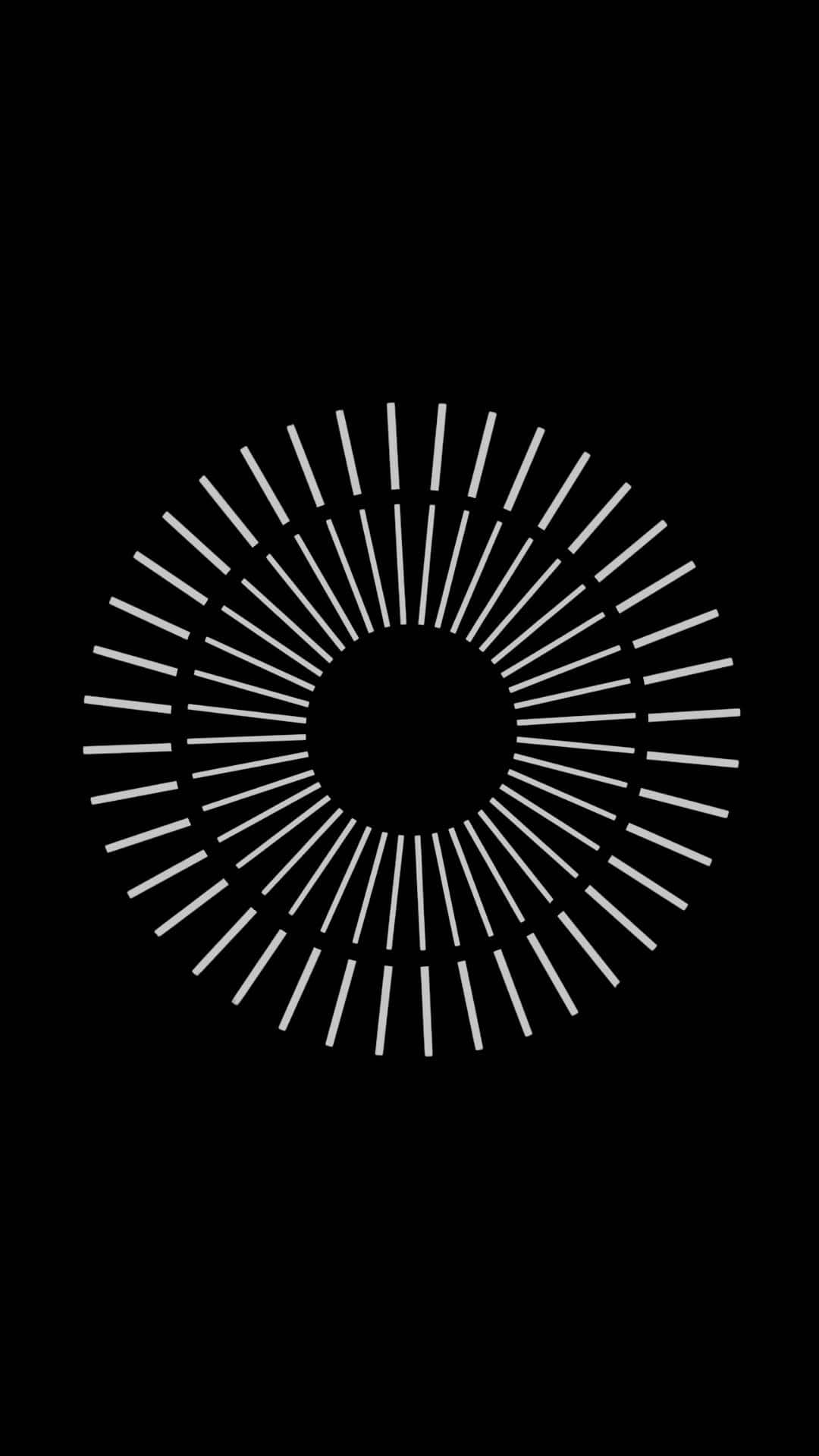 Samsung Amoled, black background, white radial pattern, Full HD Phone Wallpaper