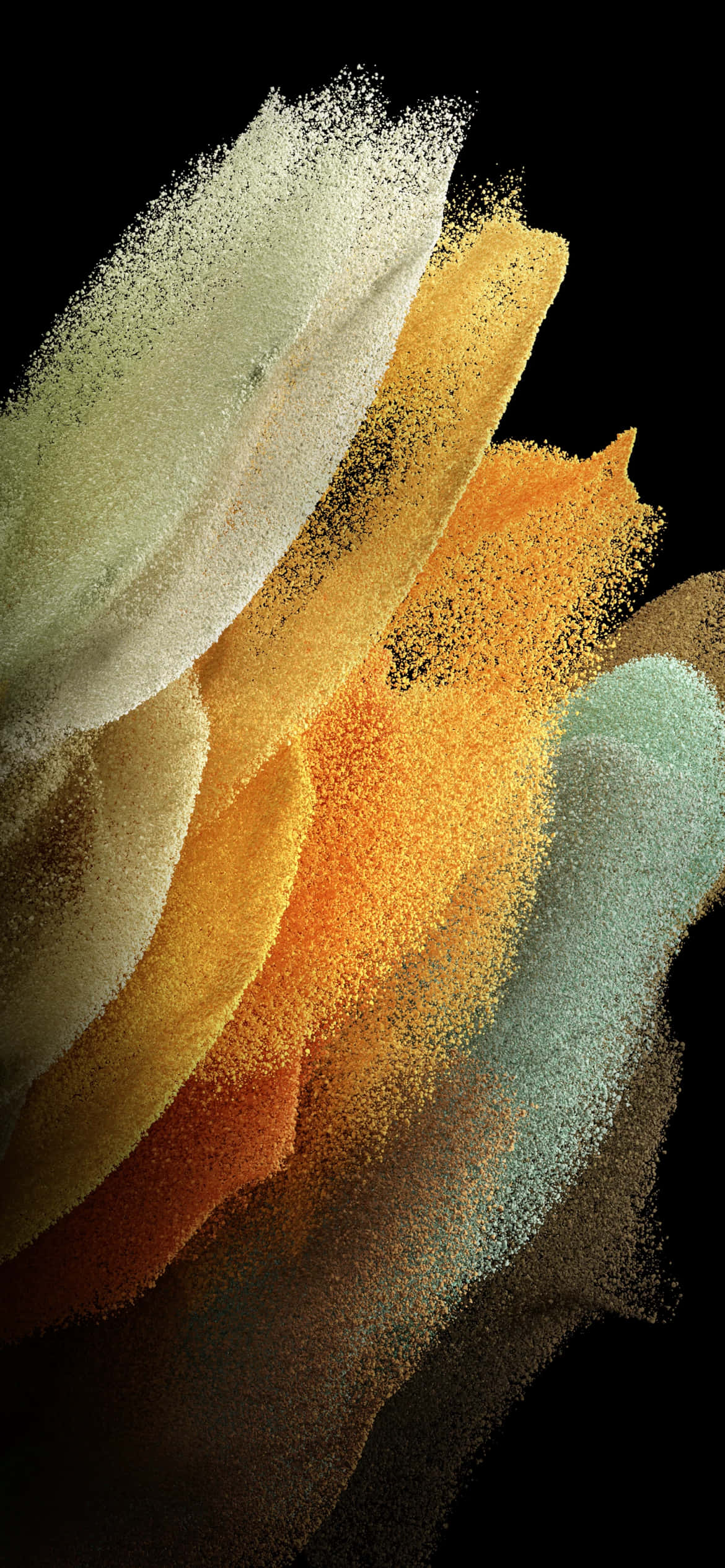 Samsung Amoled, gold, teal, Full HD Phone Wallpaper