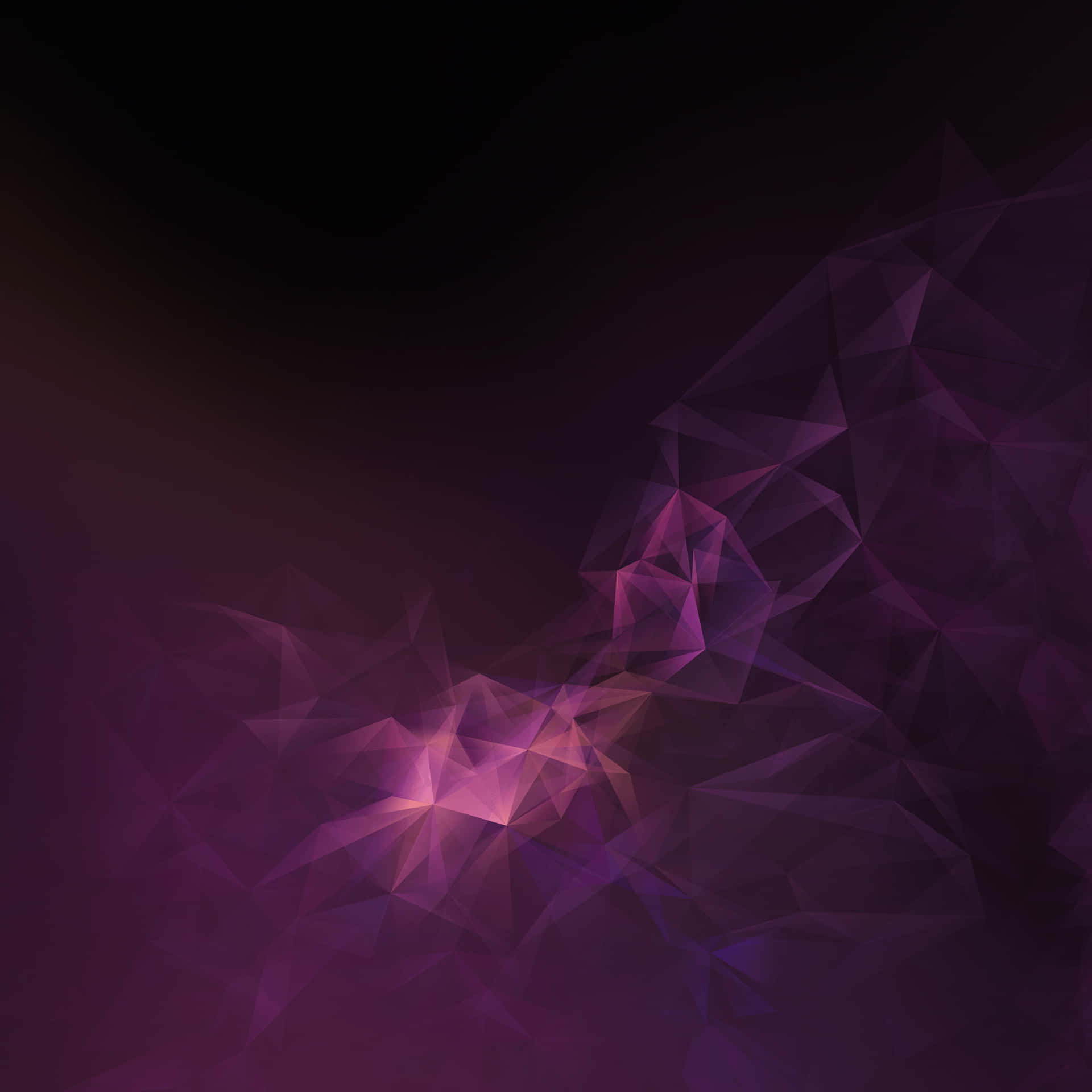 Samsung Dex, purple, triangles, Full HD Desktop Wallpaper